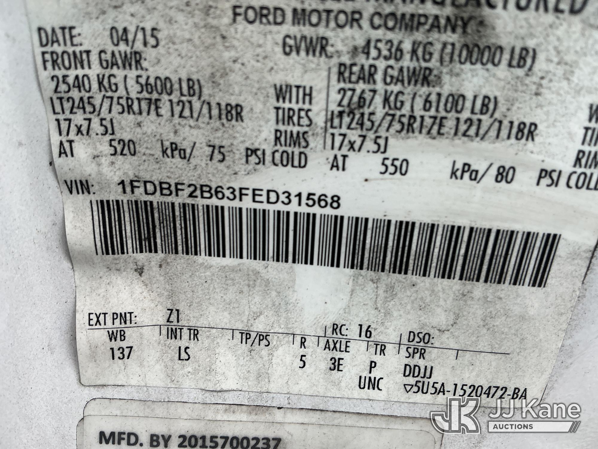 2015 Ford F250 4x4