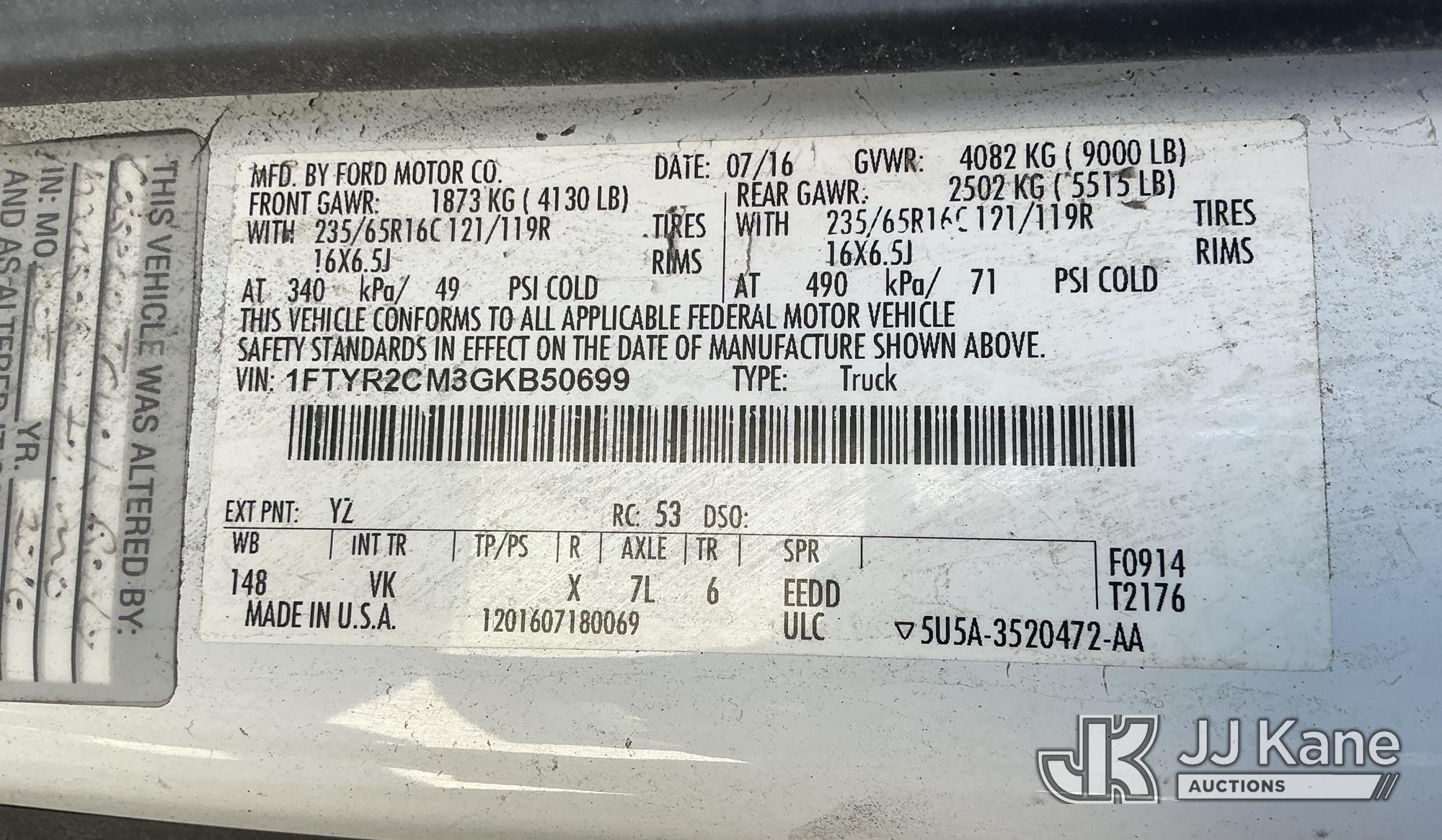 2016 Ford TRANSIT