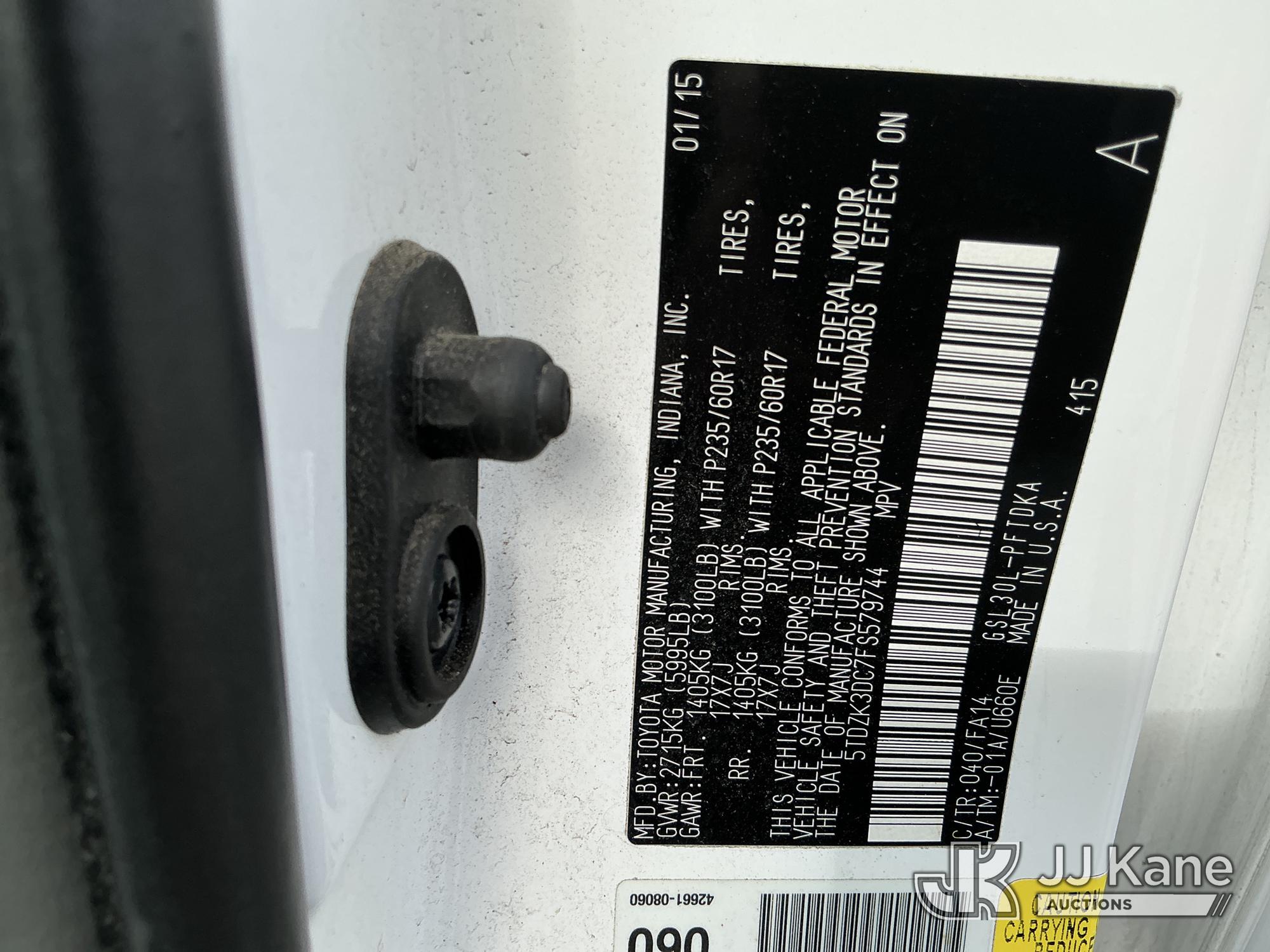 2015 Toyota SIENNA