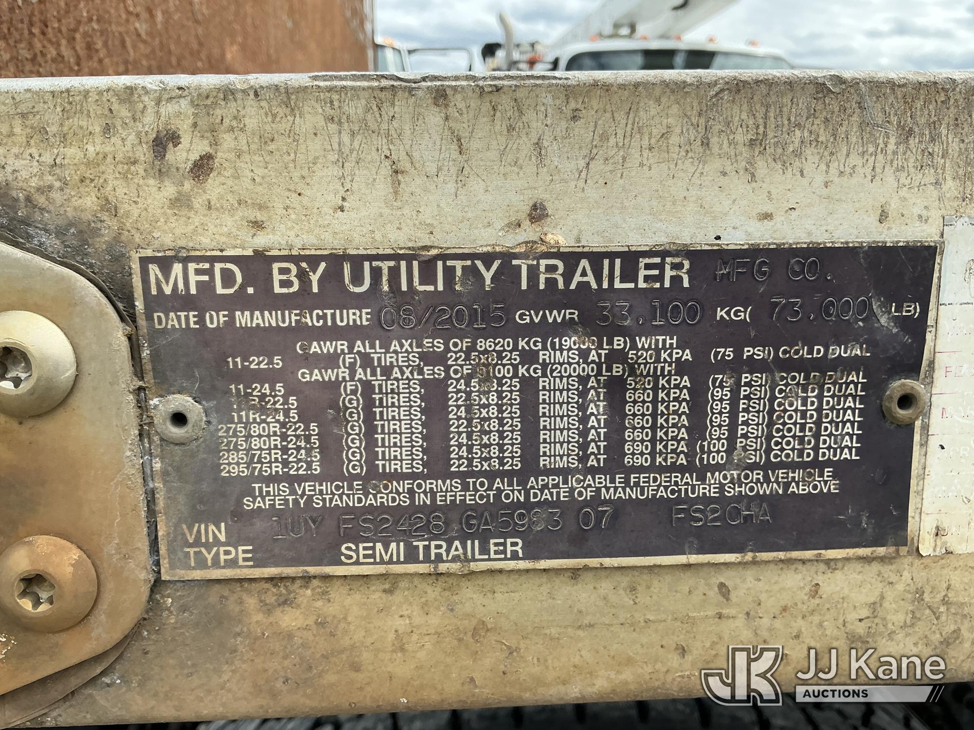2015 Utility FS2CHA