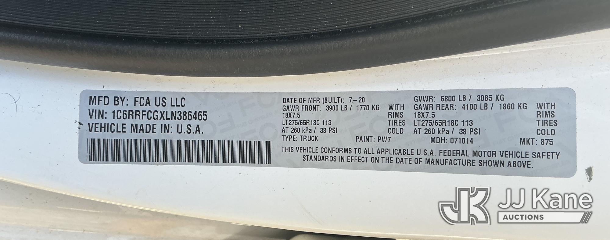 2020 Ram 1500