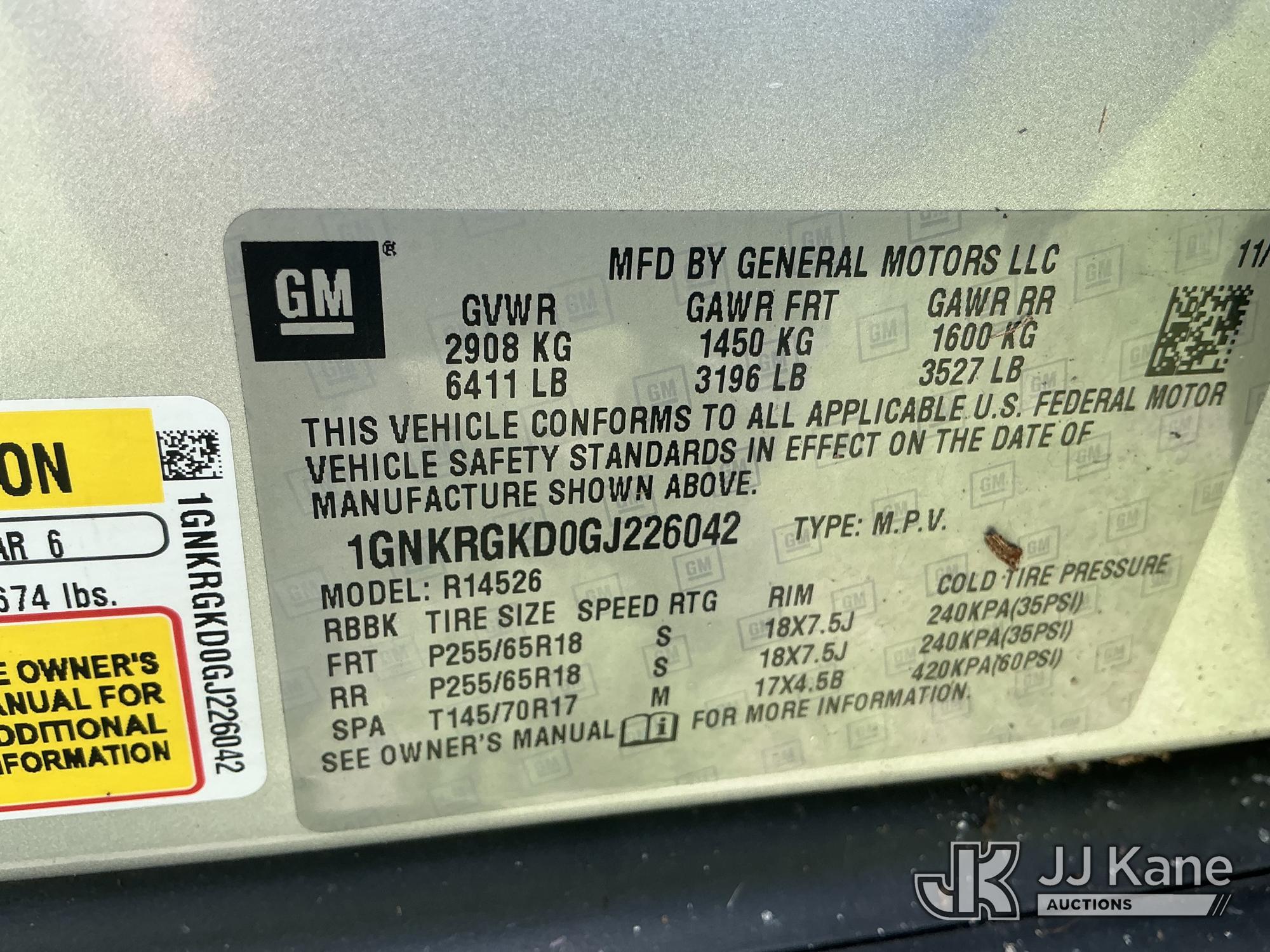 2016 Chevrolet Traverse