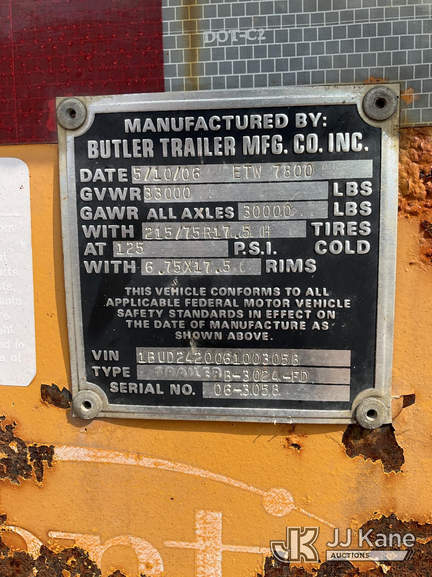 2006 Butler B-3024-FD