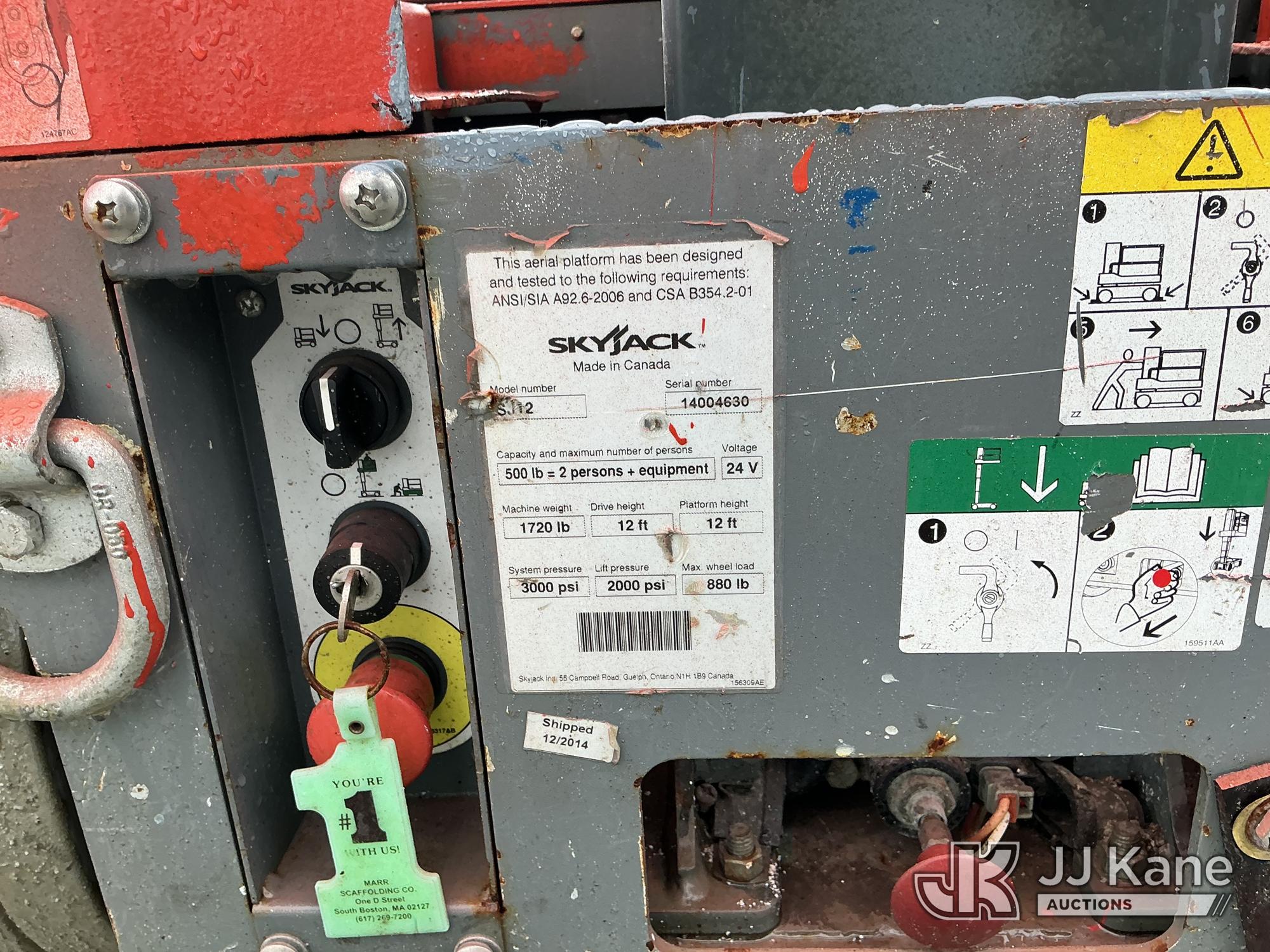 2014 Skyjack SJ12