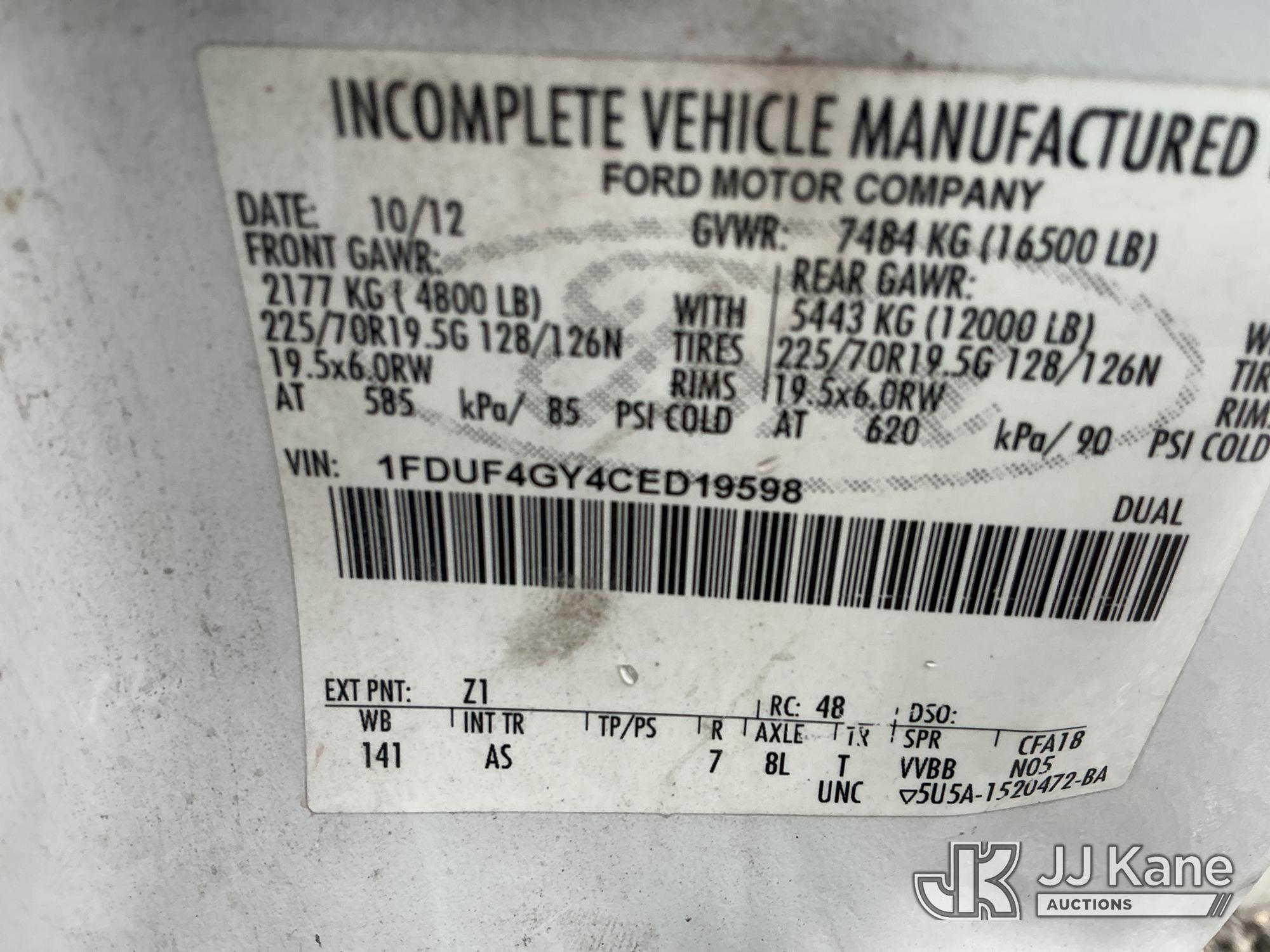 2012 Ford F-450 SD