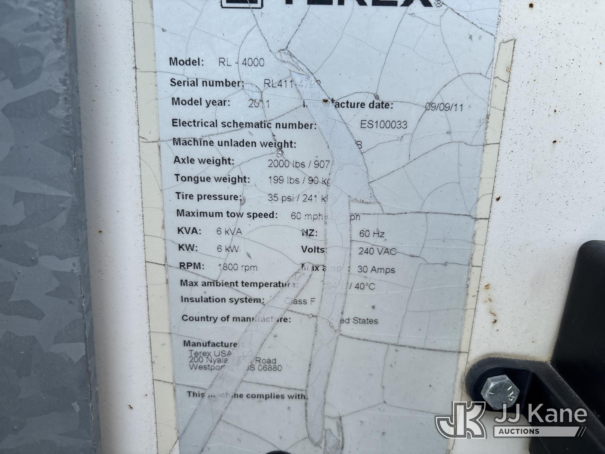 2011 Terex RL-4000