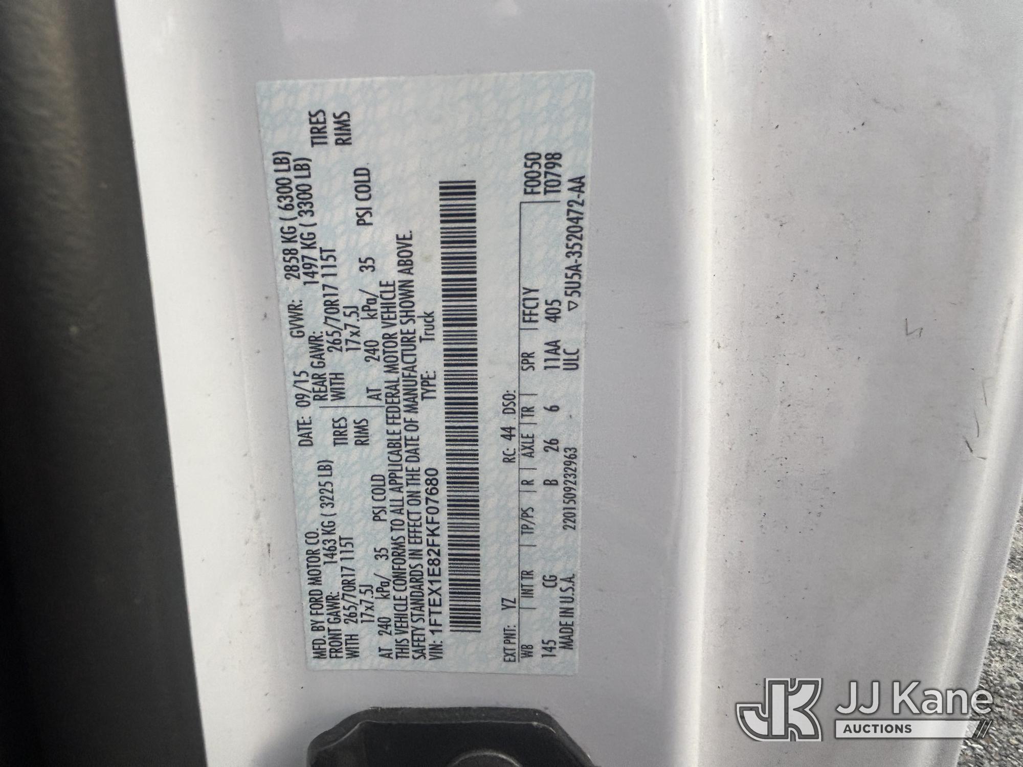 2015 Ford F-150 4x4