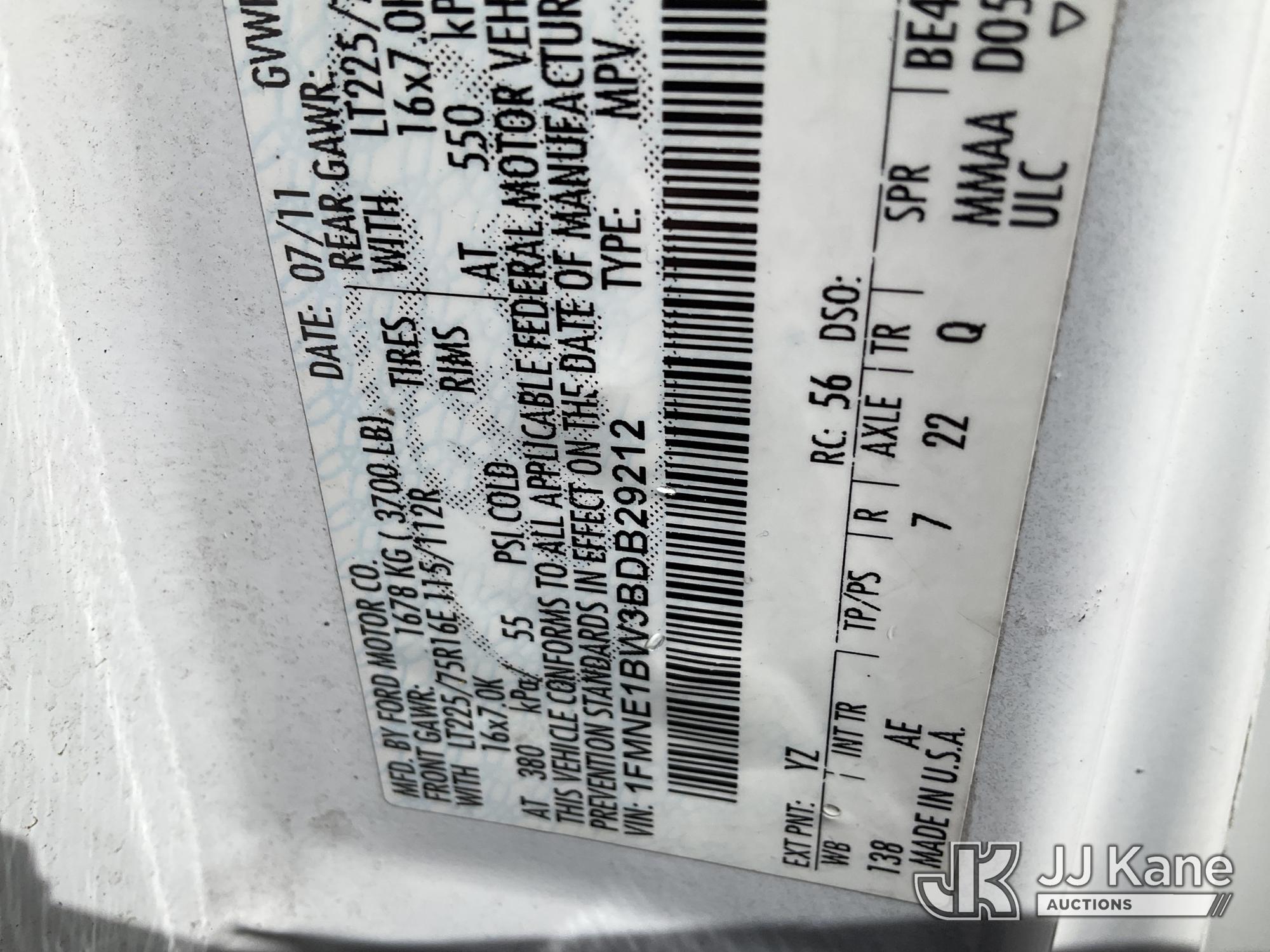 2011 Ford E150