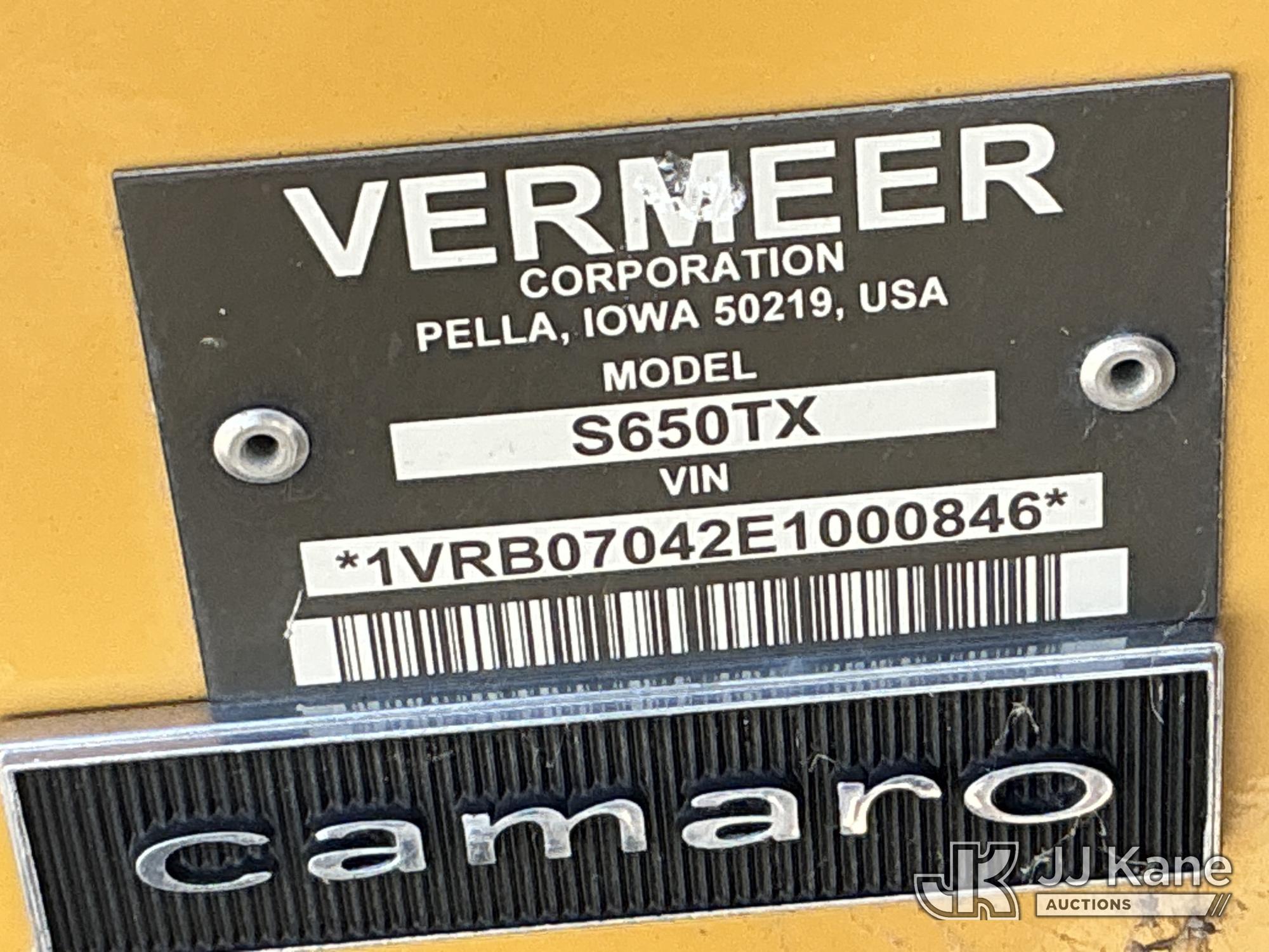 2014 Vermeer S650TX