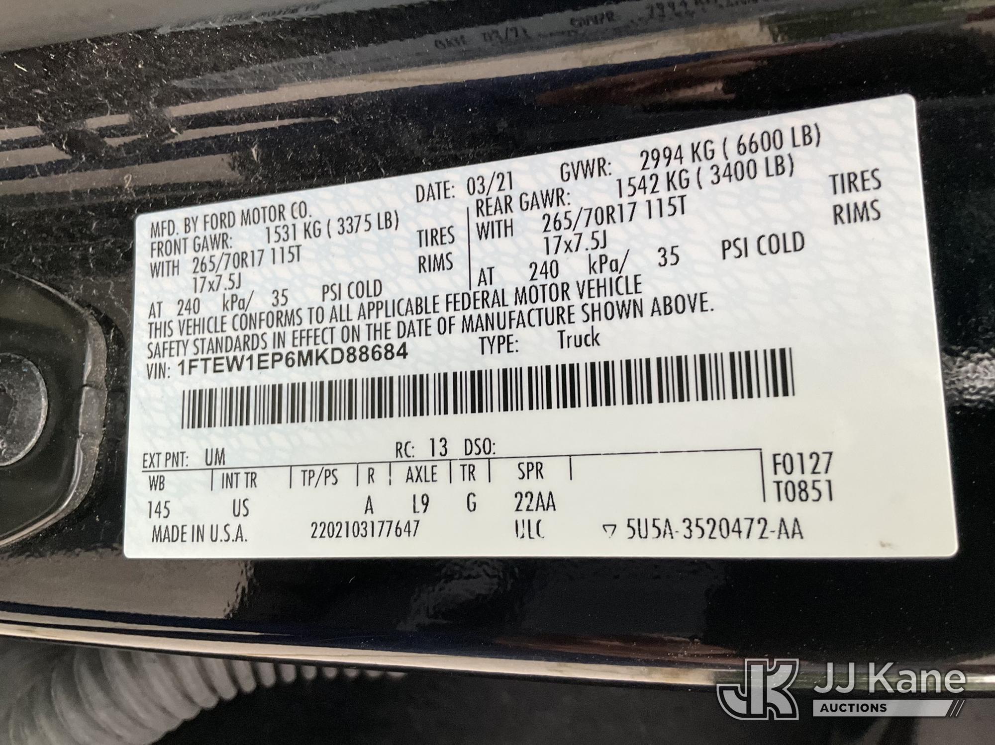 2021 Ford F-150