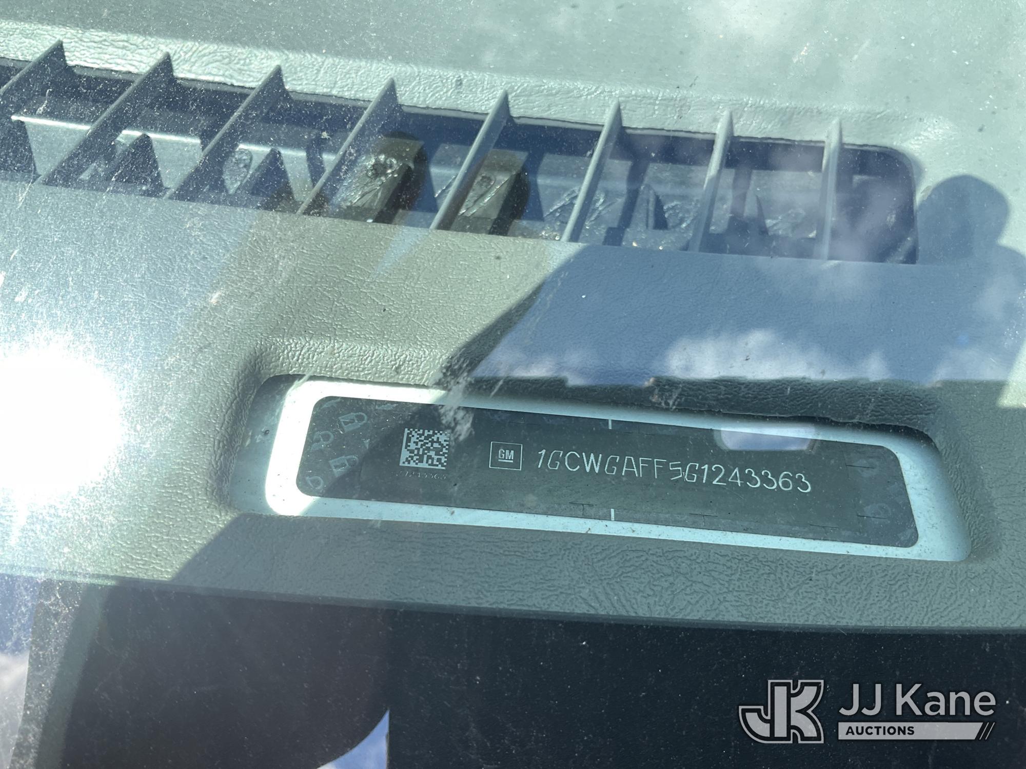 2016 Chevrolet Express G2500