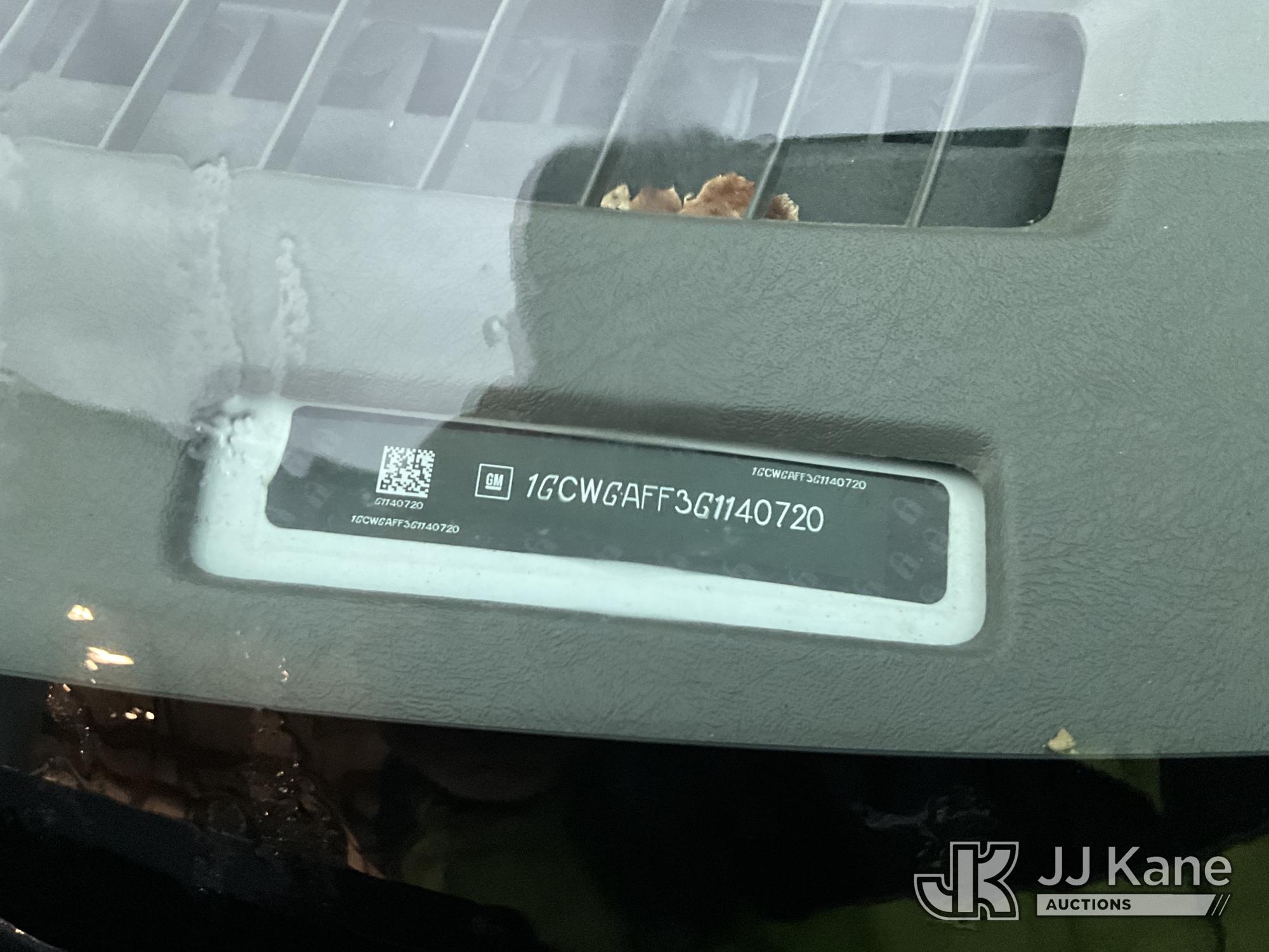 2016 Chevrolet Express G2500