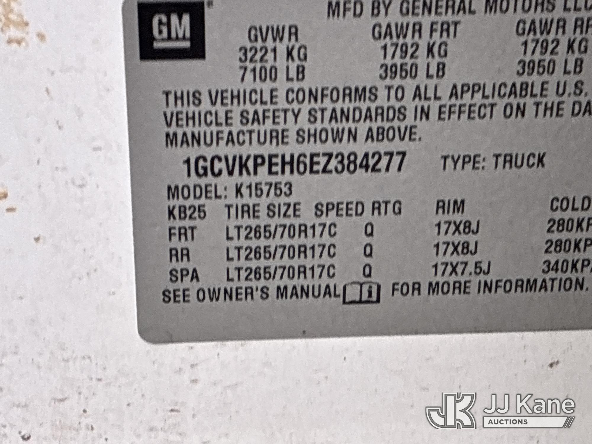 2014 Chevrolet Silverado 1500 4x4