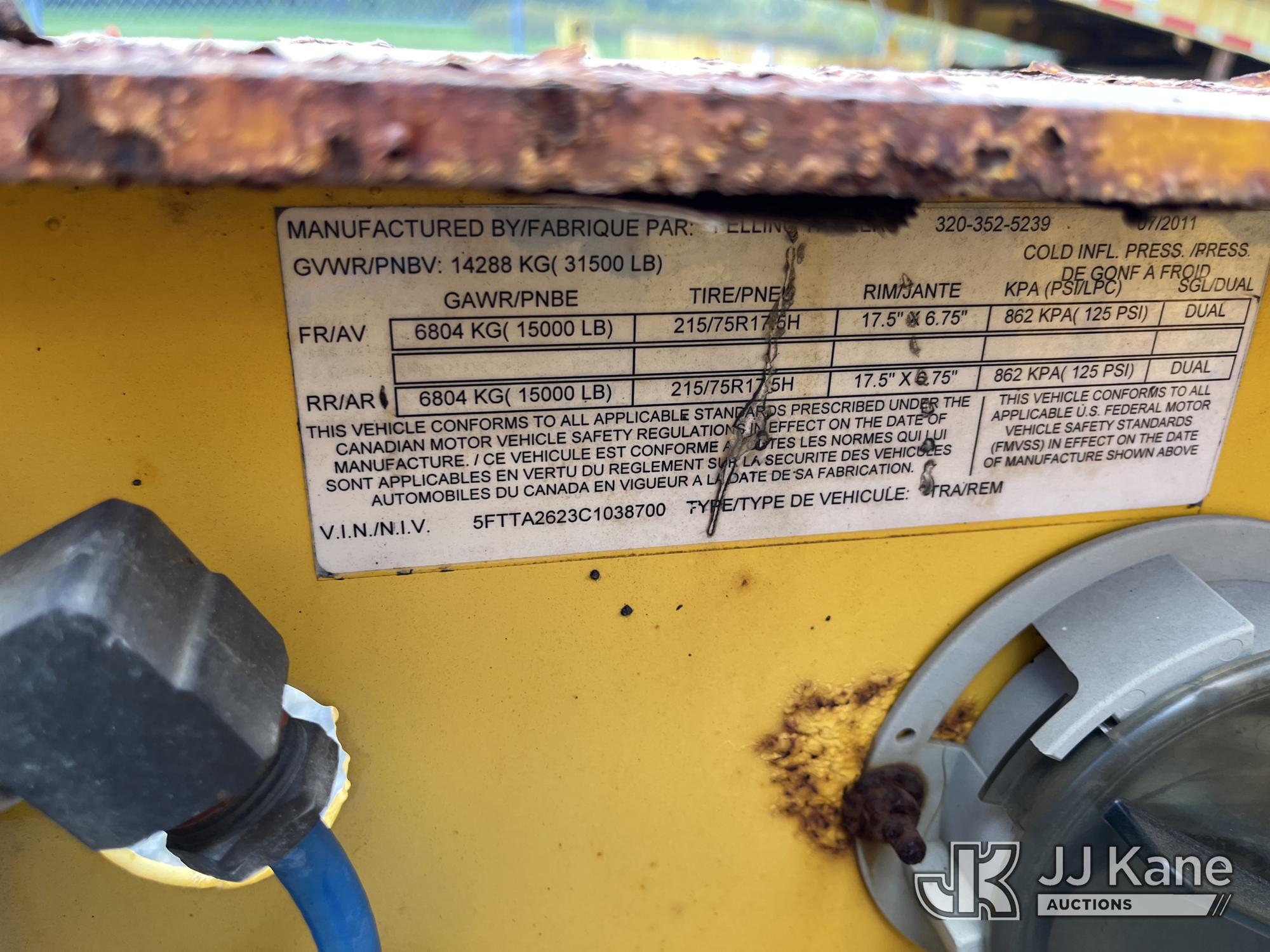 2012 Felling Trailers, Inc. FT-30