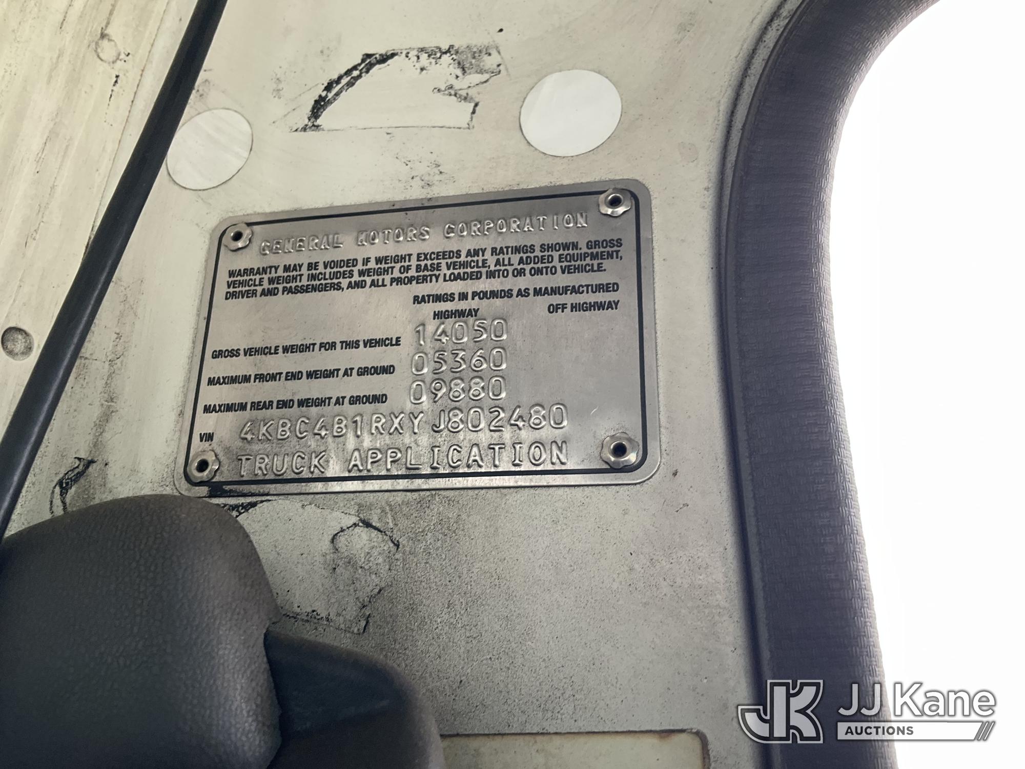 2000 Chevrolet W45042