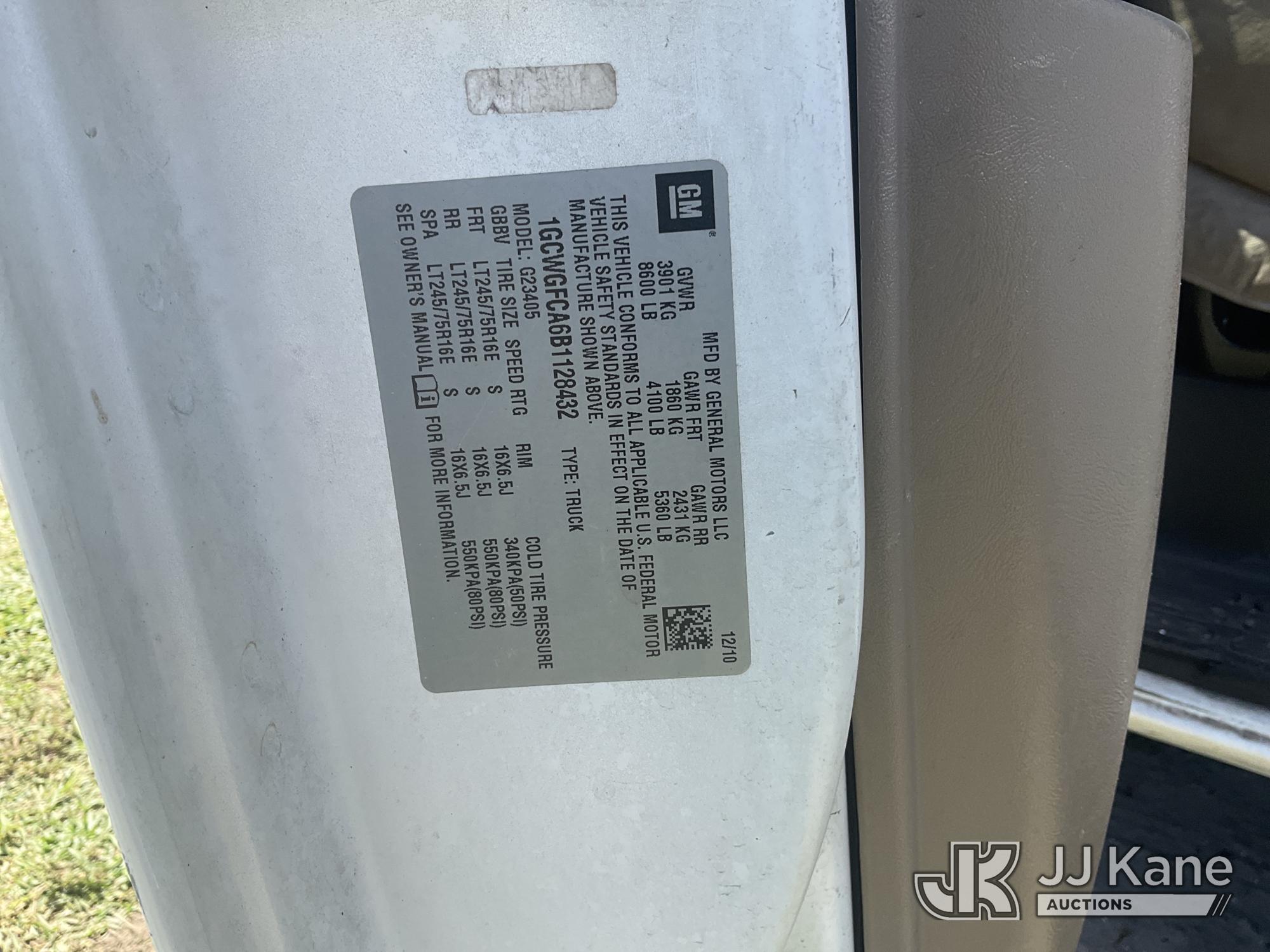 2011 Chevrolet EXPRESS
