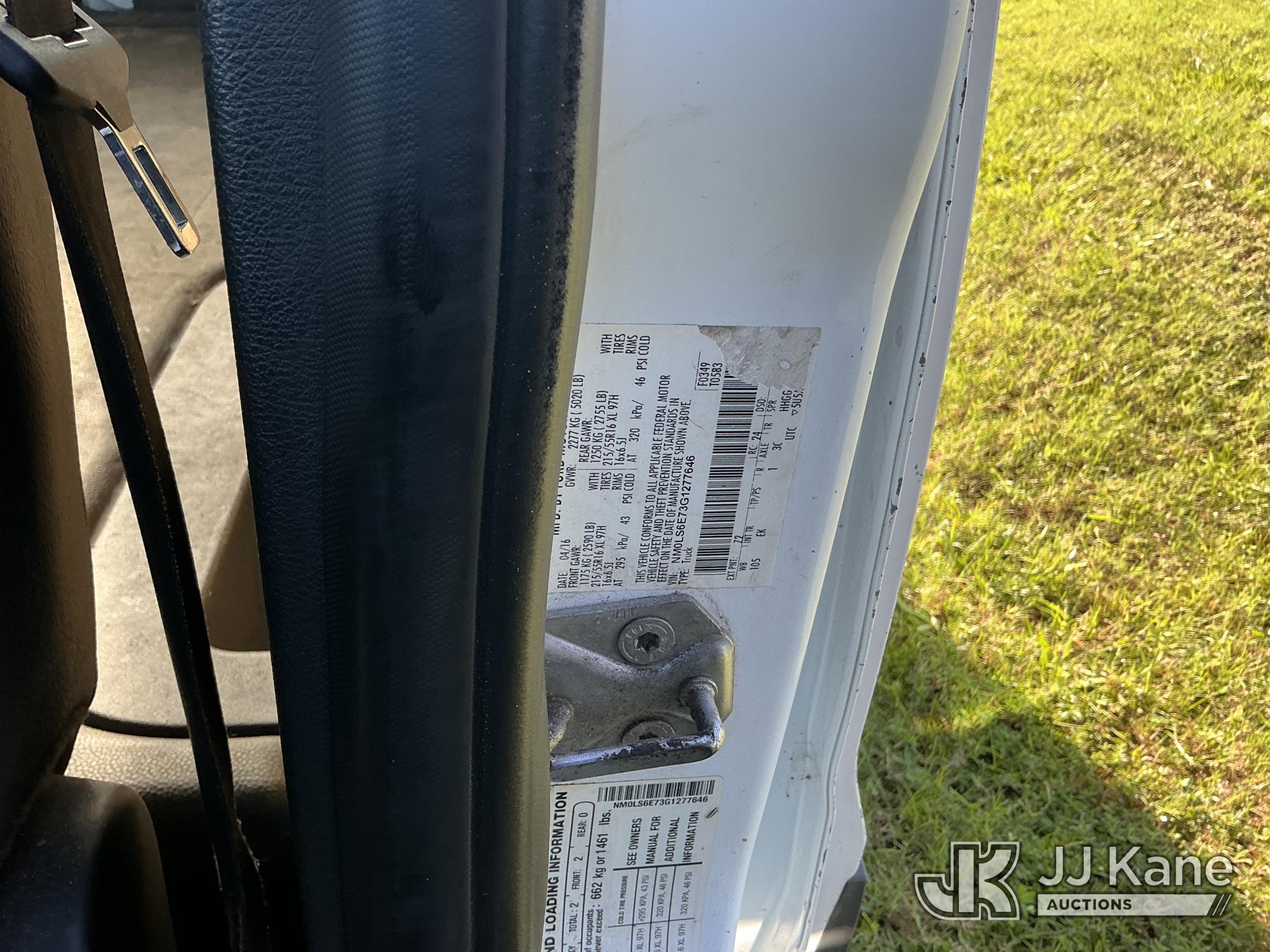 2016 Ford TRANSIT CONNECT