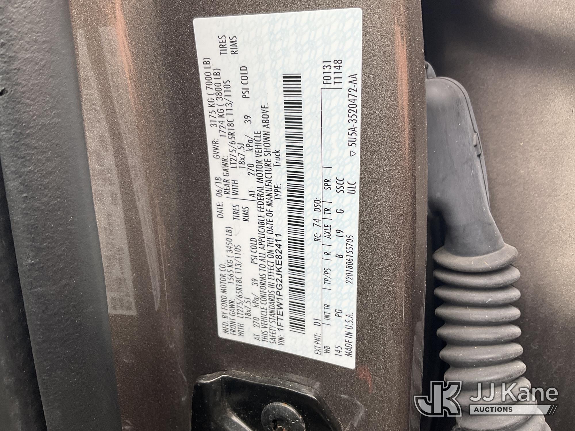 2018 Ford F150 4X4