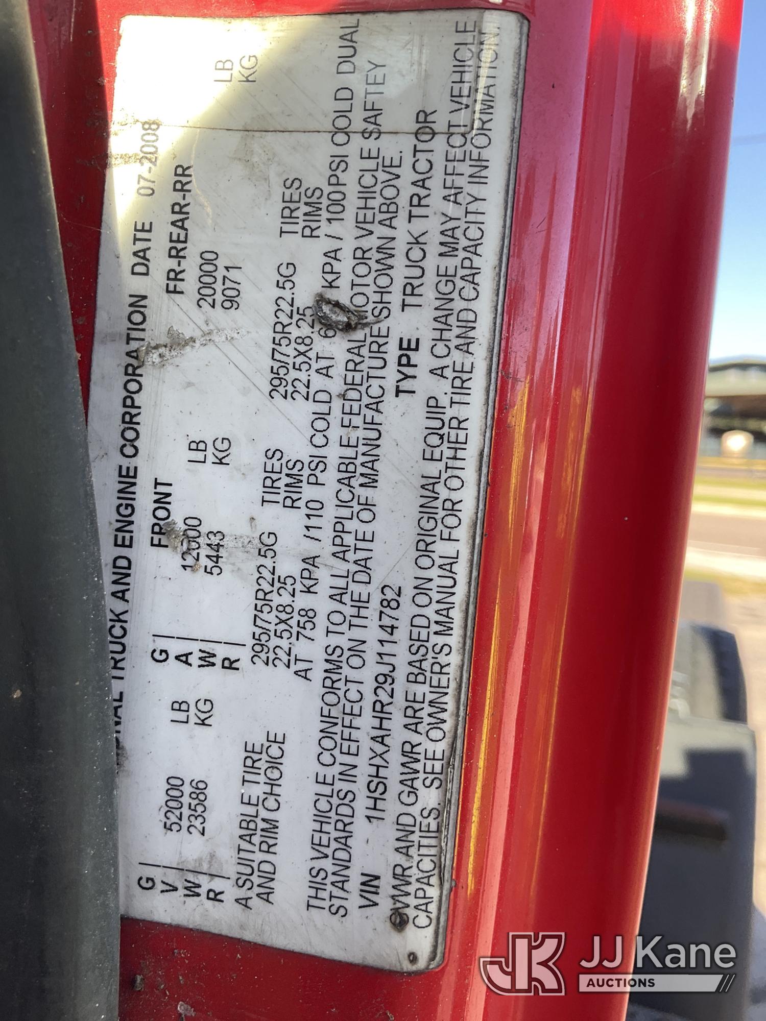 2009 International 8600