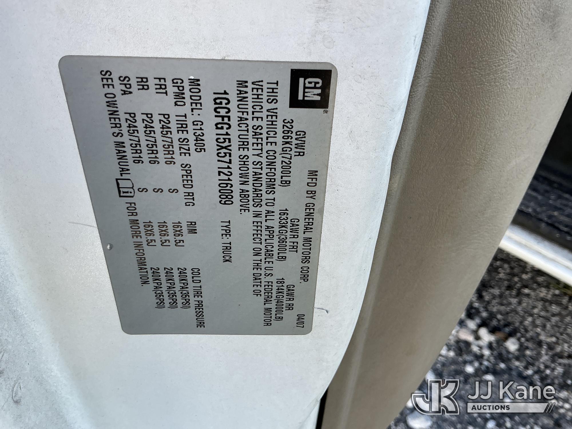 2007 Chevrolet EXPRESS G1500
