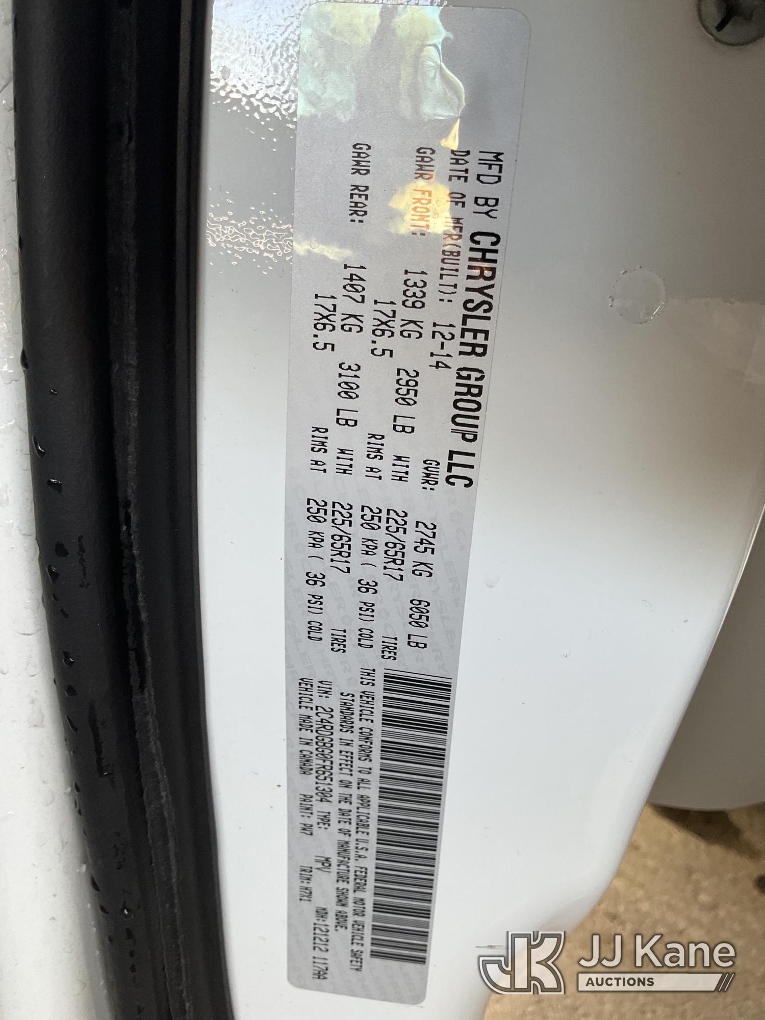 2015 Dodge GRAND CARAVAN