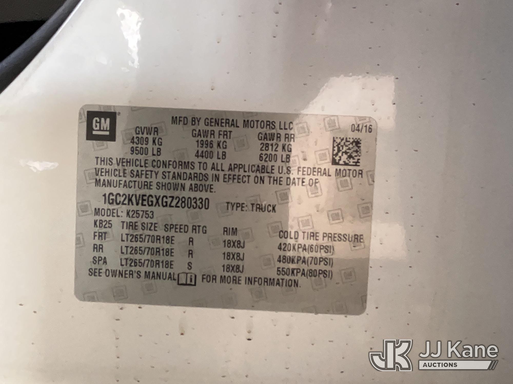 2016 Chevrolet Silverado 2500HD