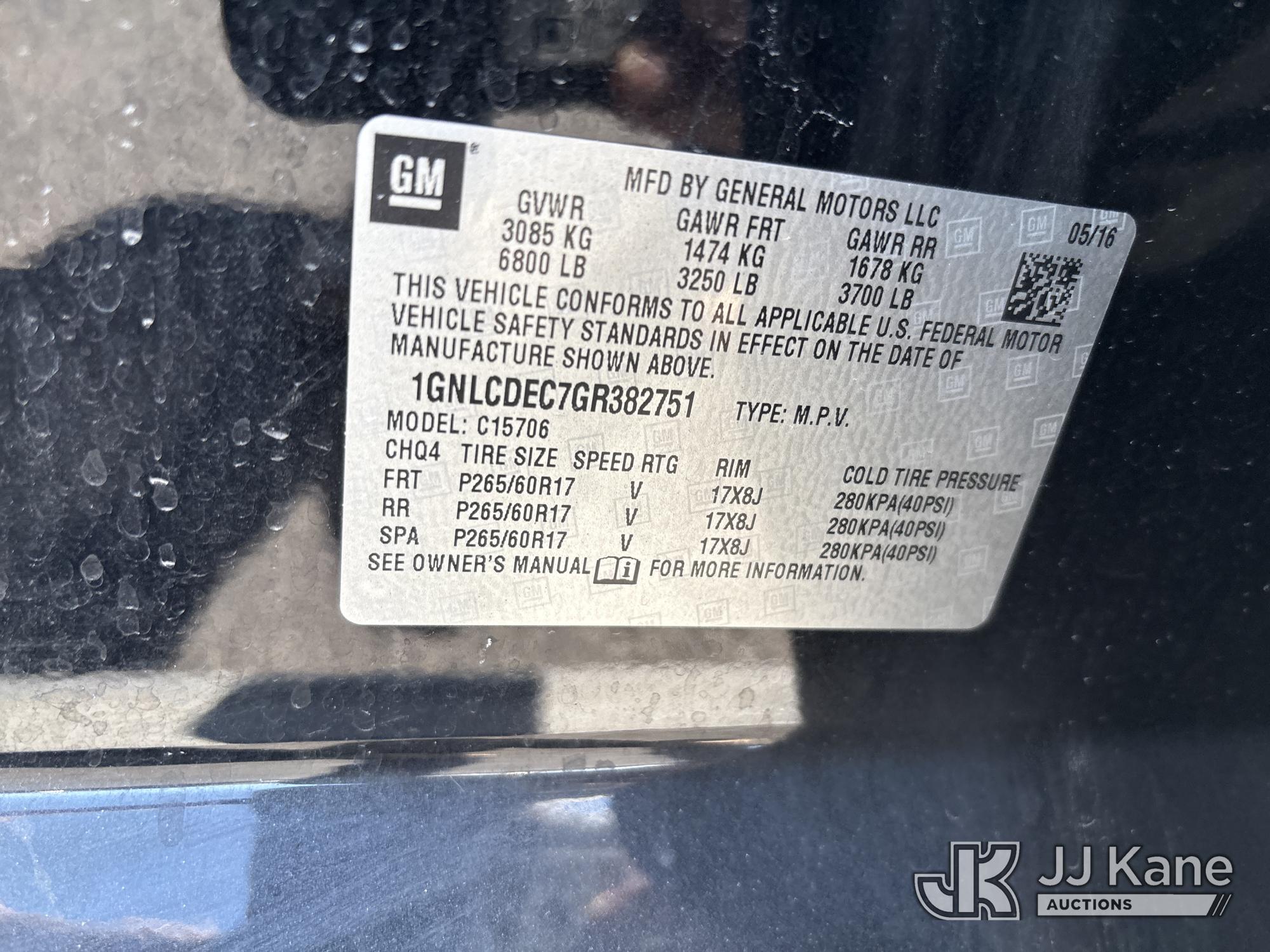 2016 Chevrolet Tahoe