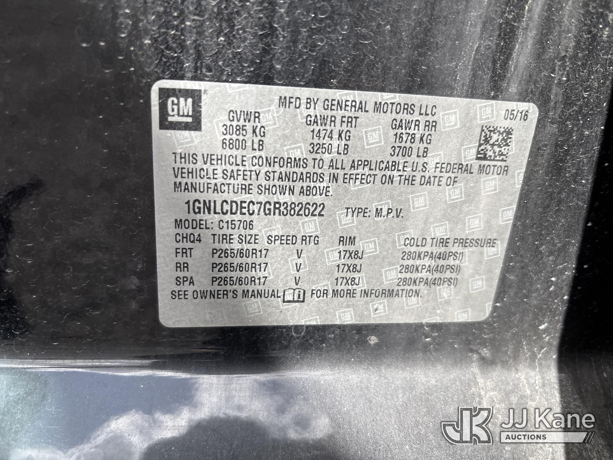 2016 Chevrolet Tahoe