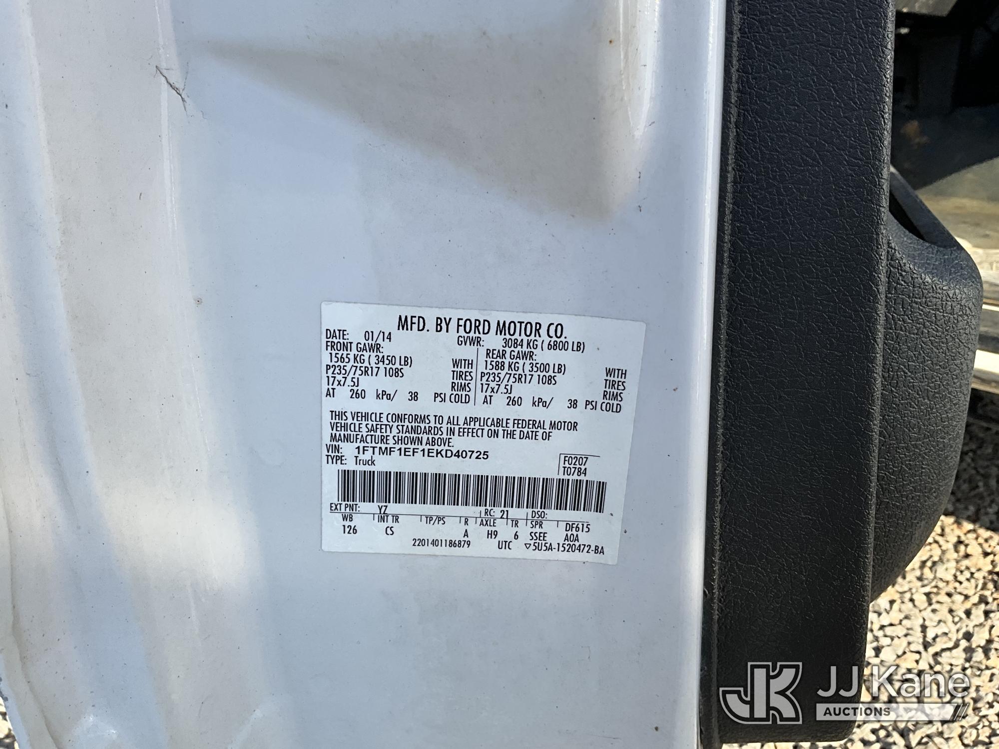 2014 Ford F150 4X4