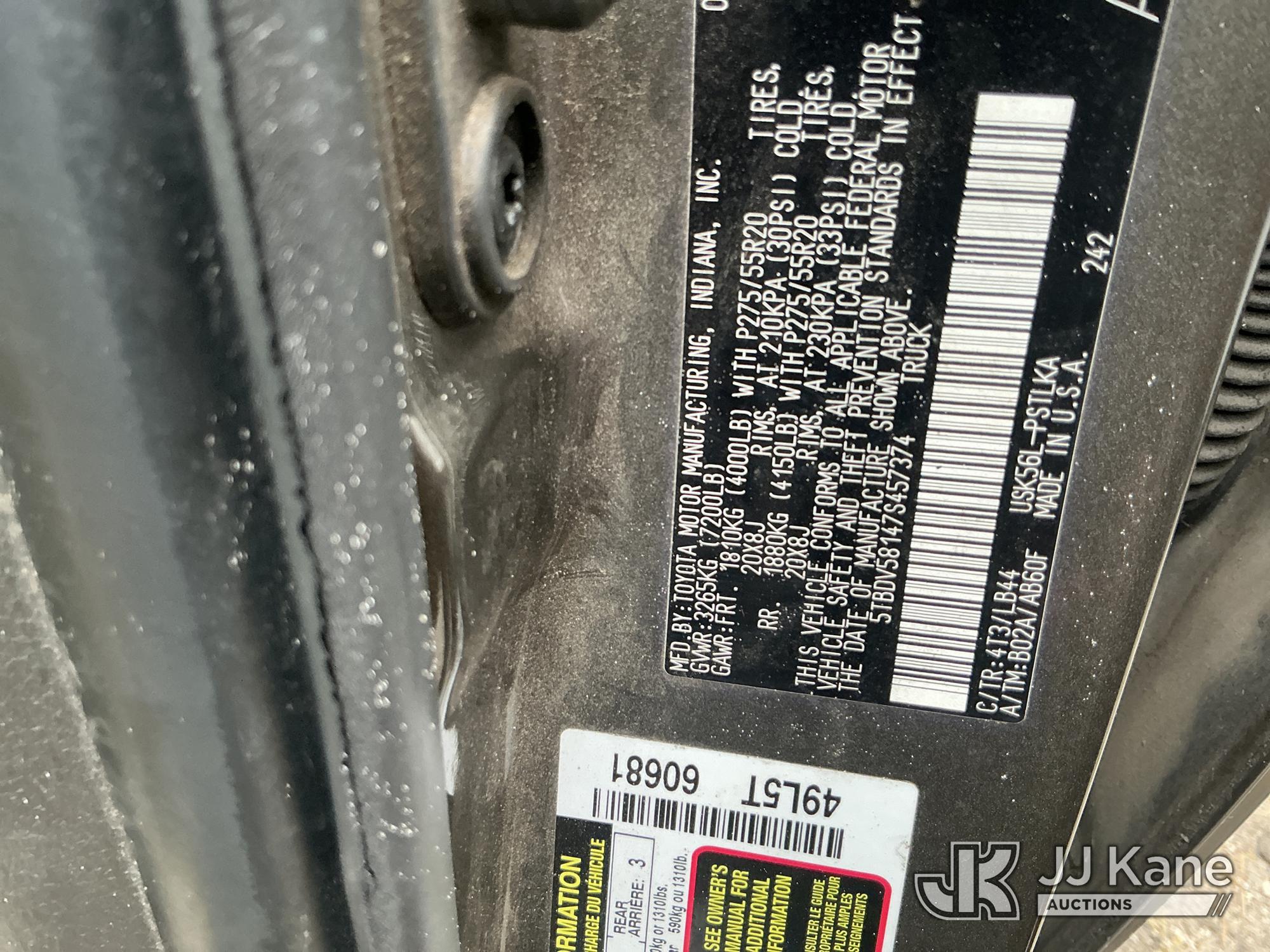 2007 Toyota TUNDRA 4X4