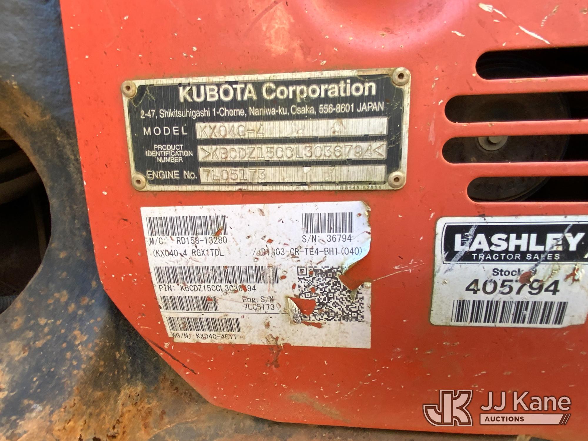 2020 Kubota KX0404R1A