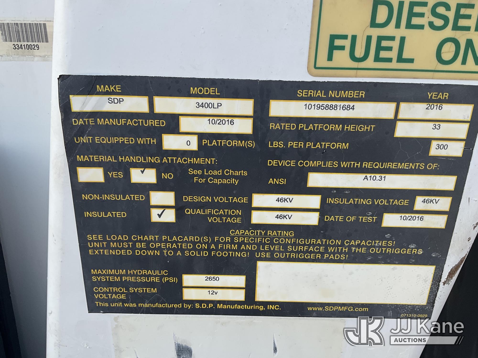 2016 SDP 3400LP