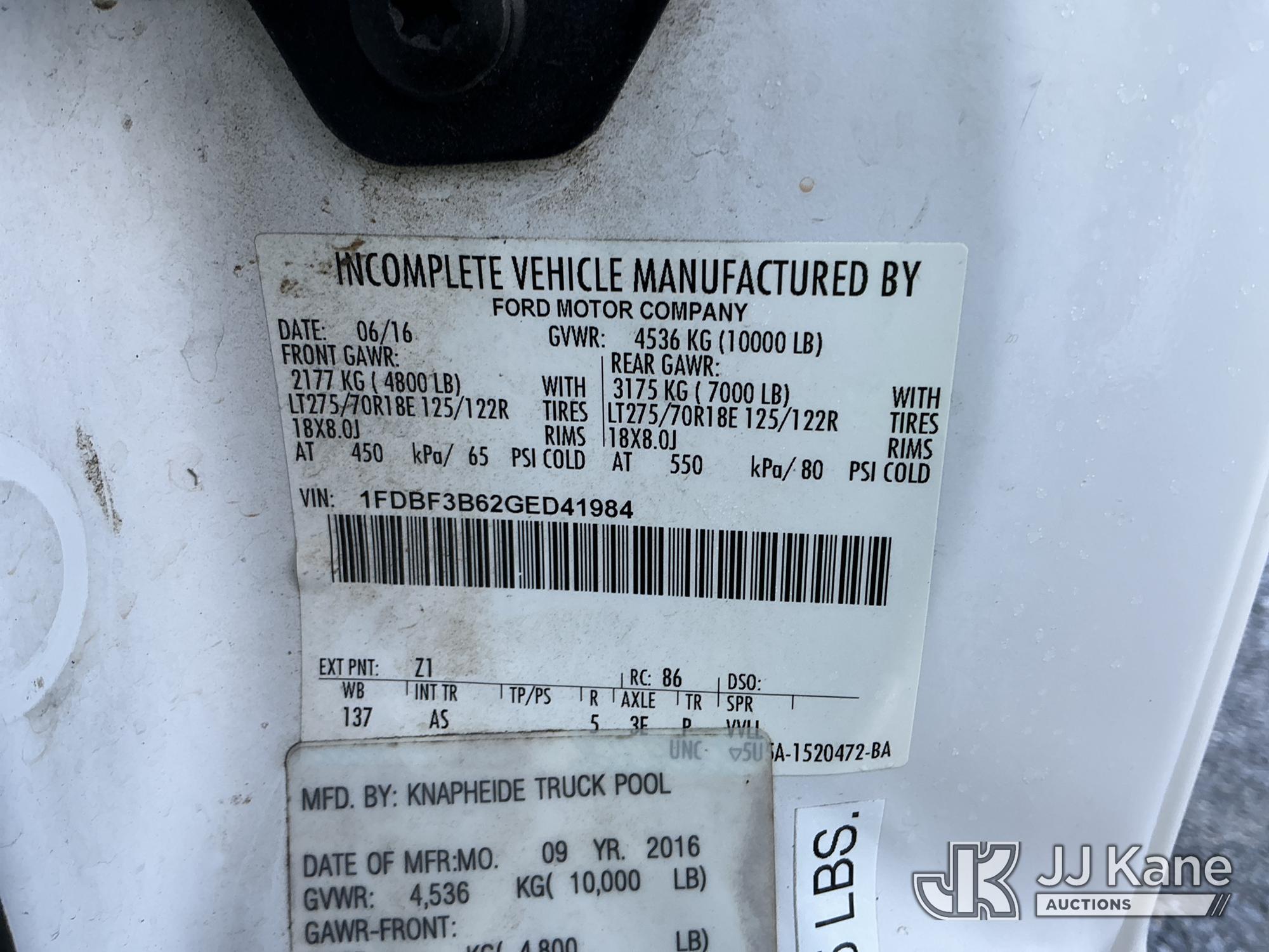 2016 Ford F350 4x4