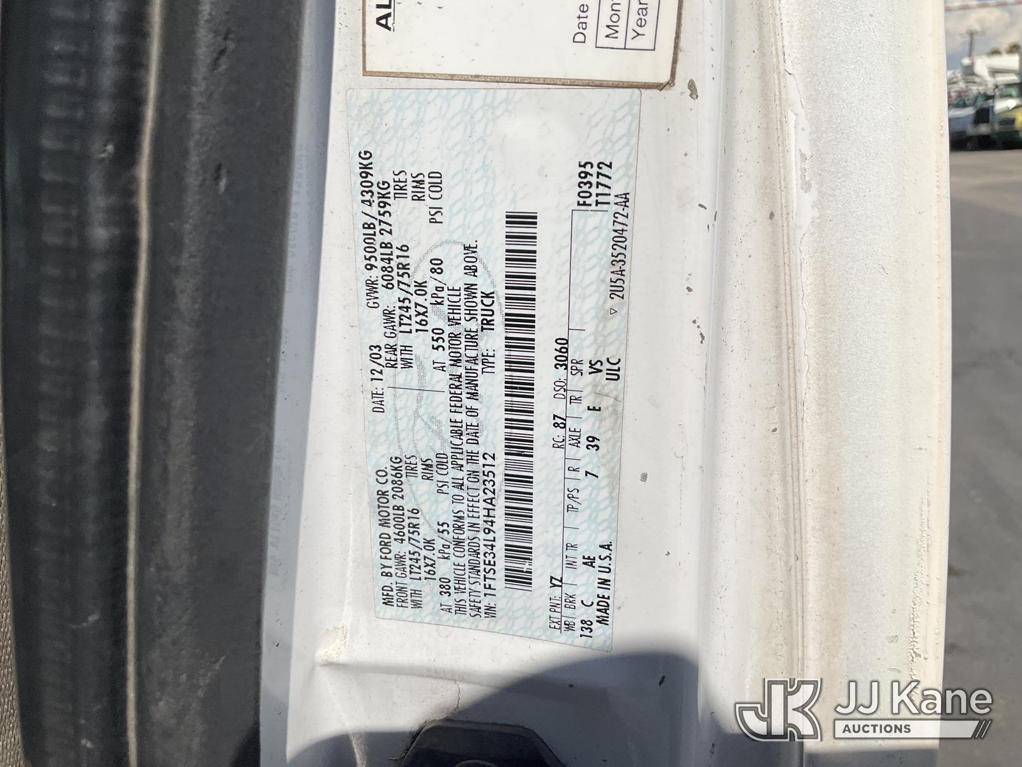 2004 Ford Econoline E-350 SD