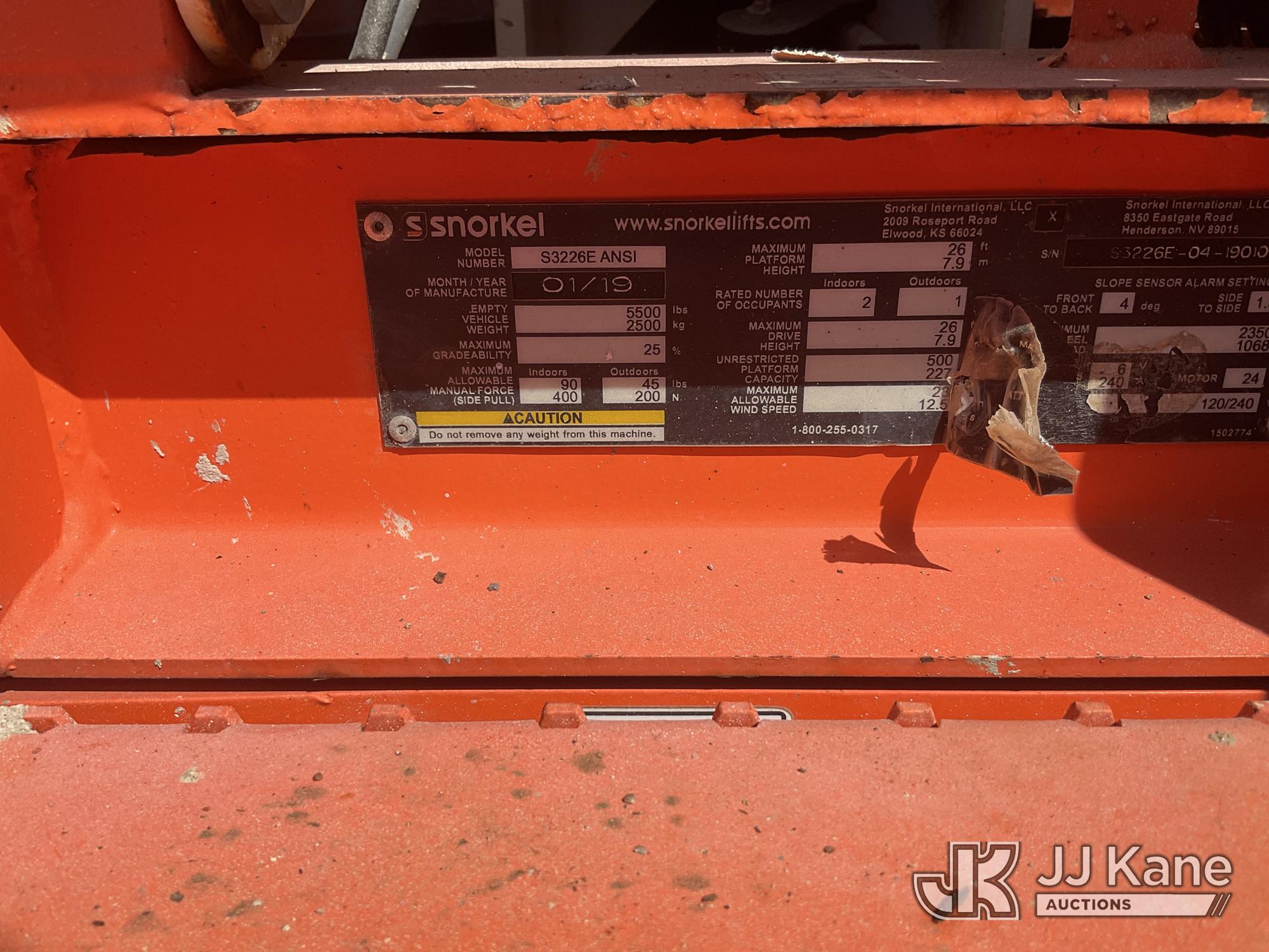 2019 Snorkel S3226E