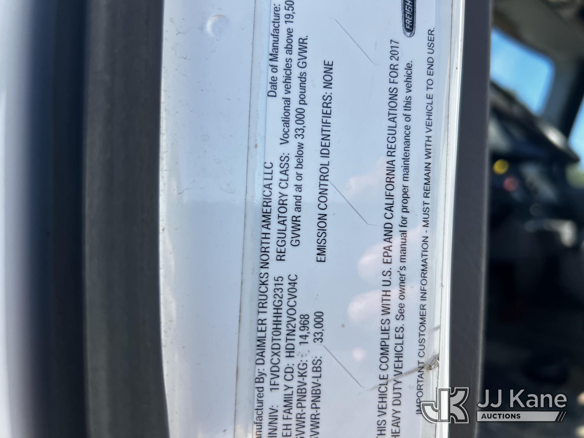 2017 Freightliner M2 106 4x4