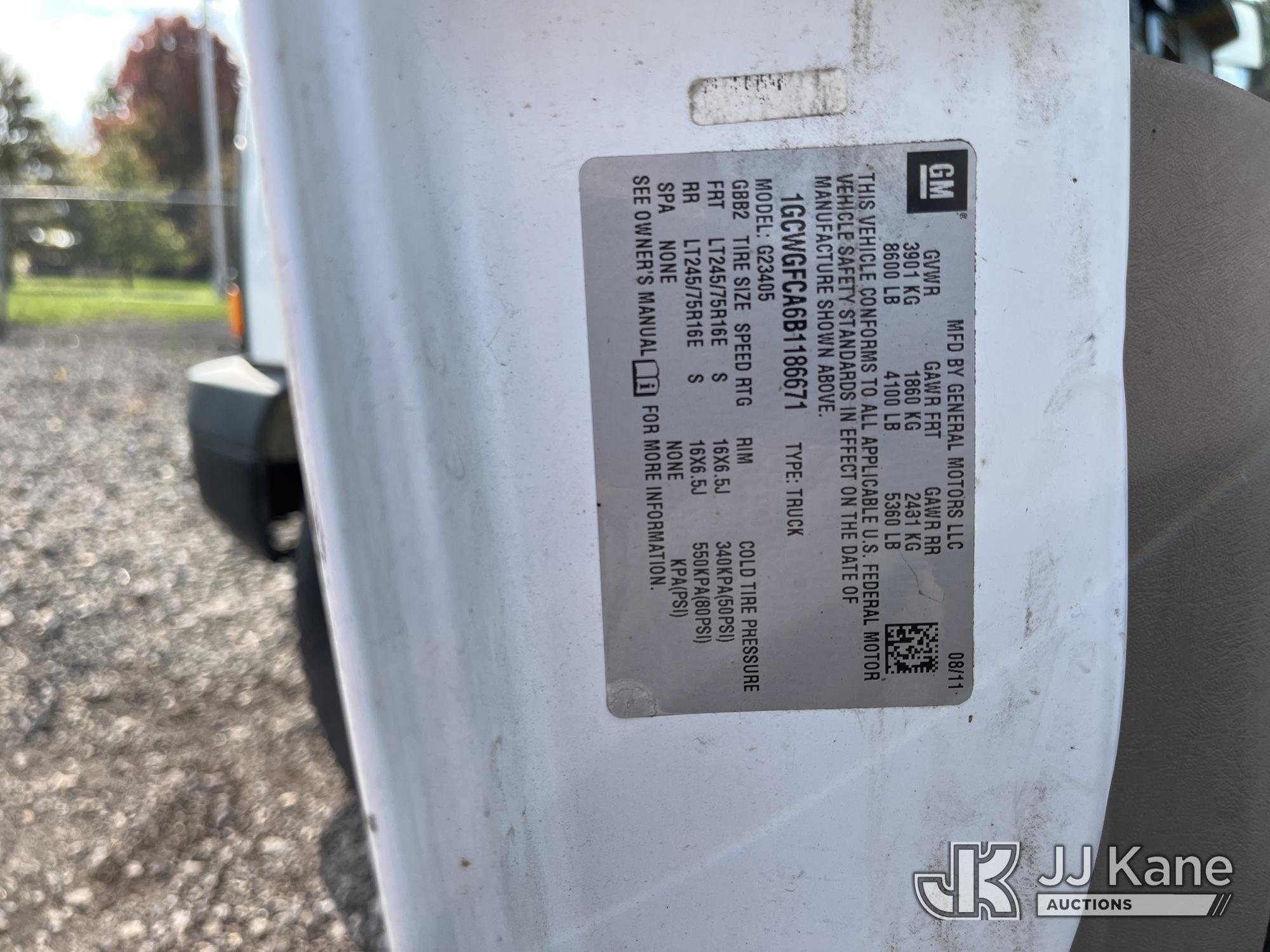 2011 Chevrolet Express G2500