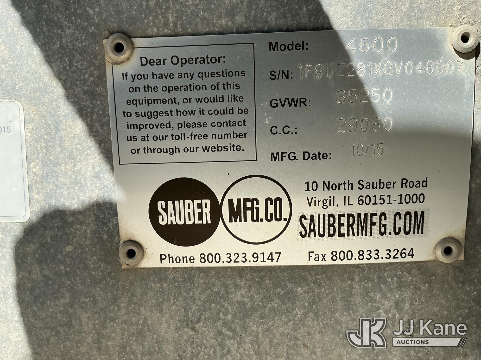 2015 Sauber 4500