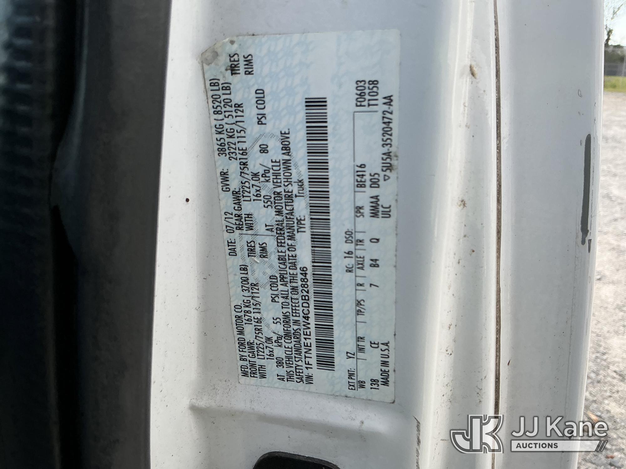 2012 Ford E150