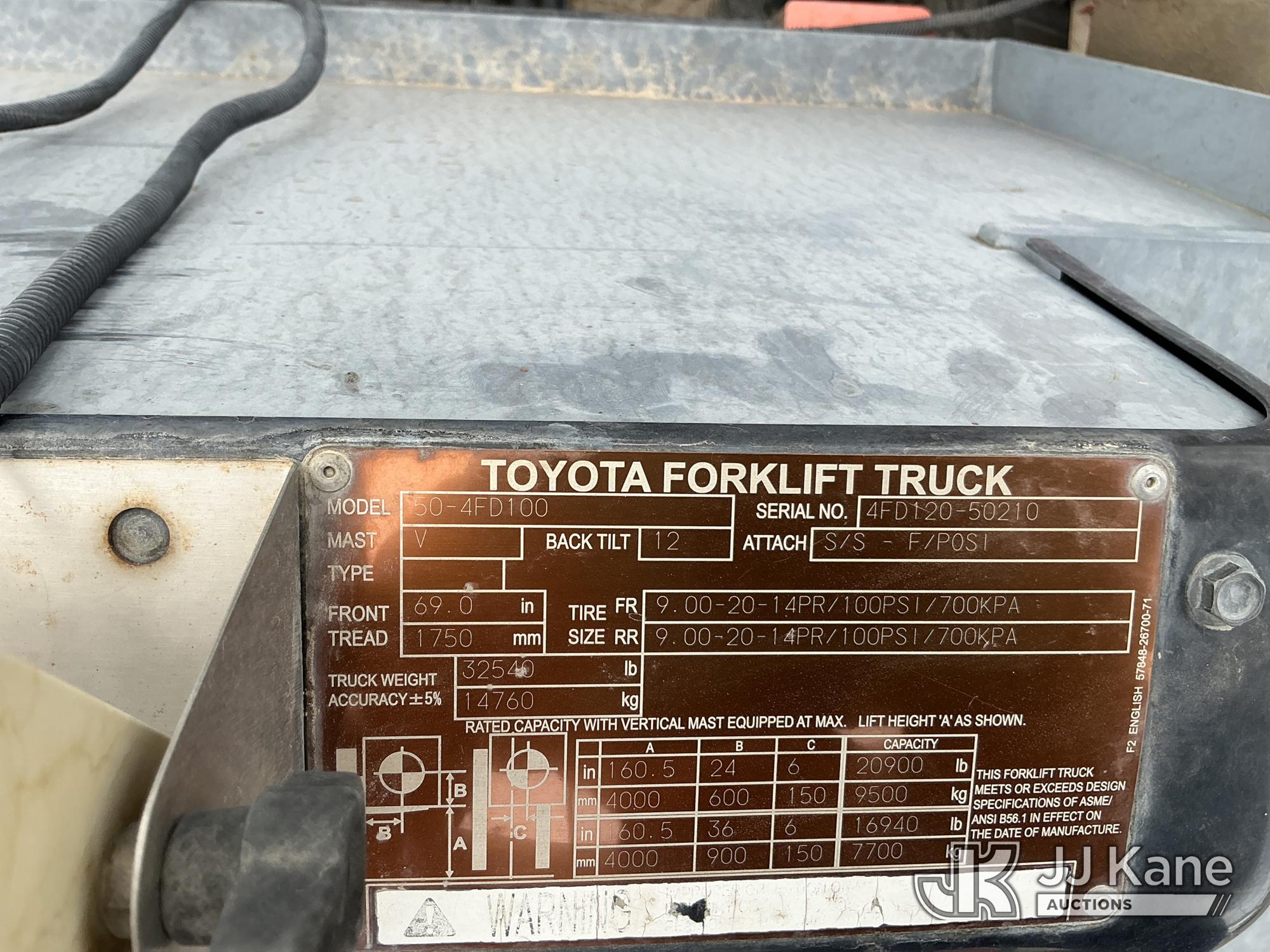2014 Toyota 50- 4FD100