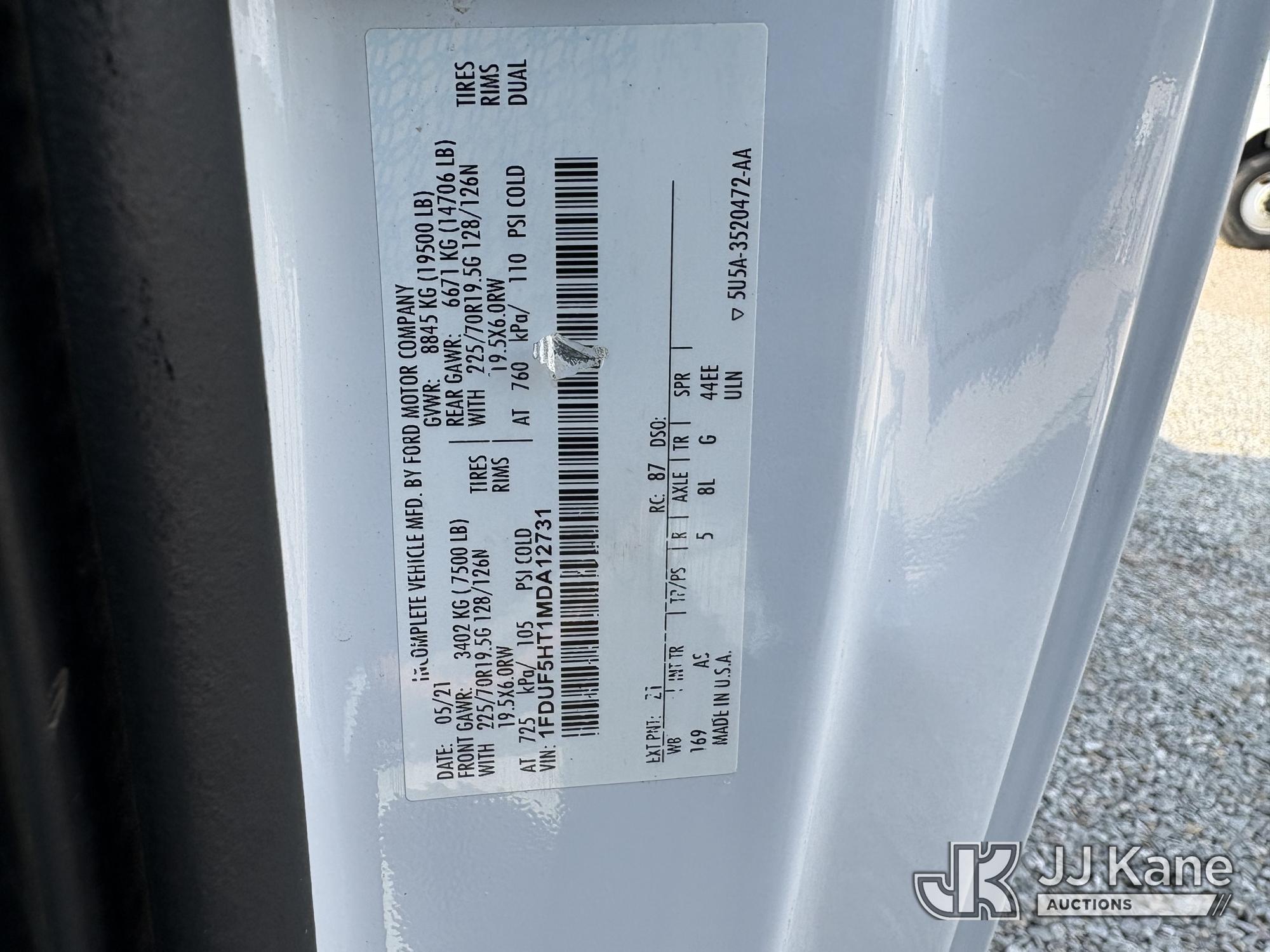 2021 Ford F550 4x4