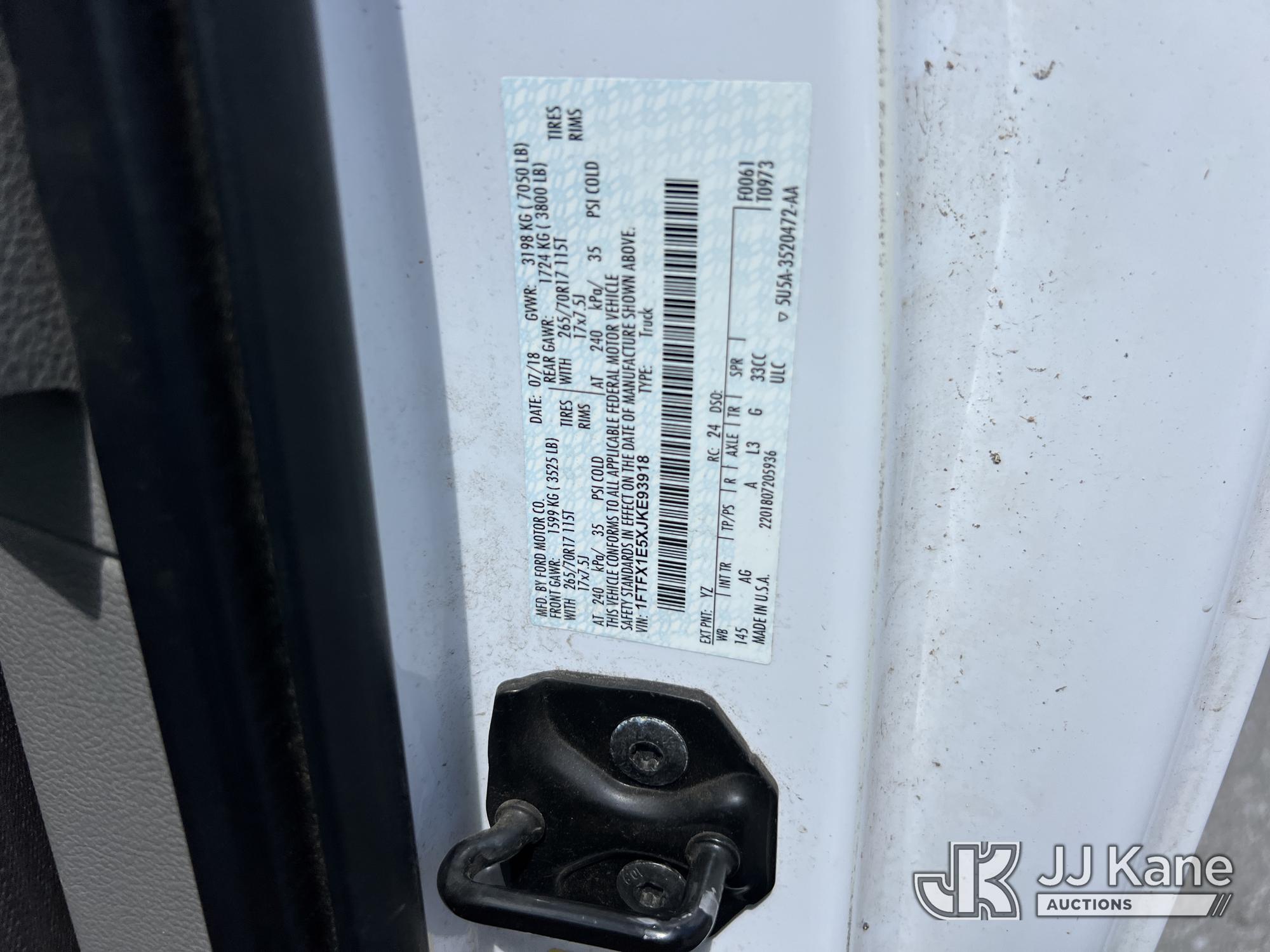 2018 Ford F150 4X4