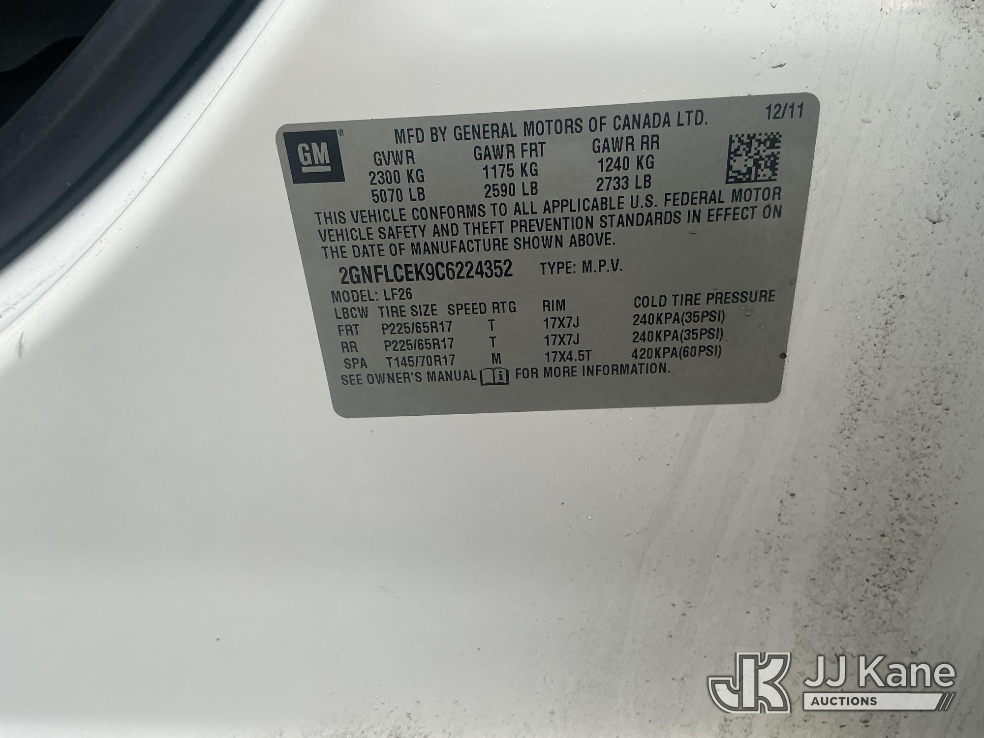2012 Chevrolet EQUINOX AWD