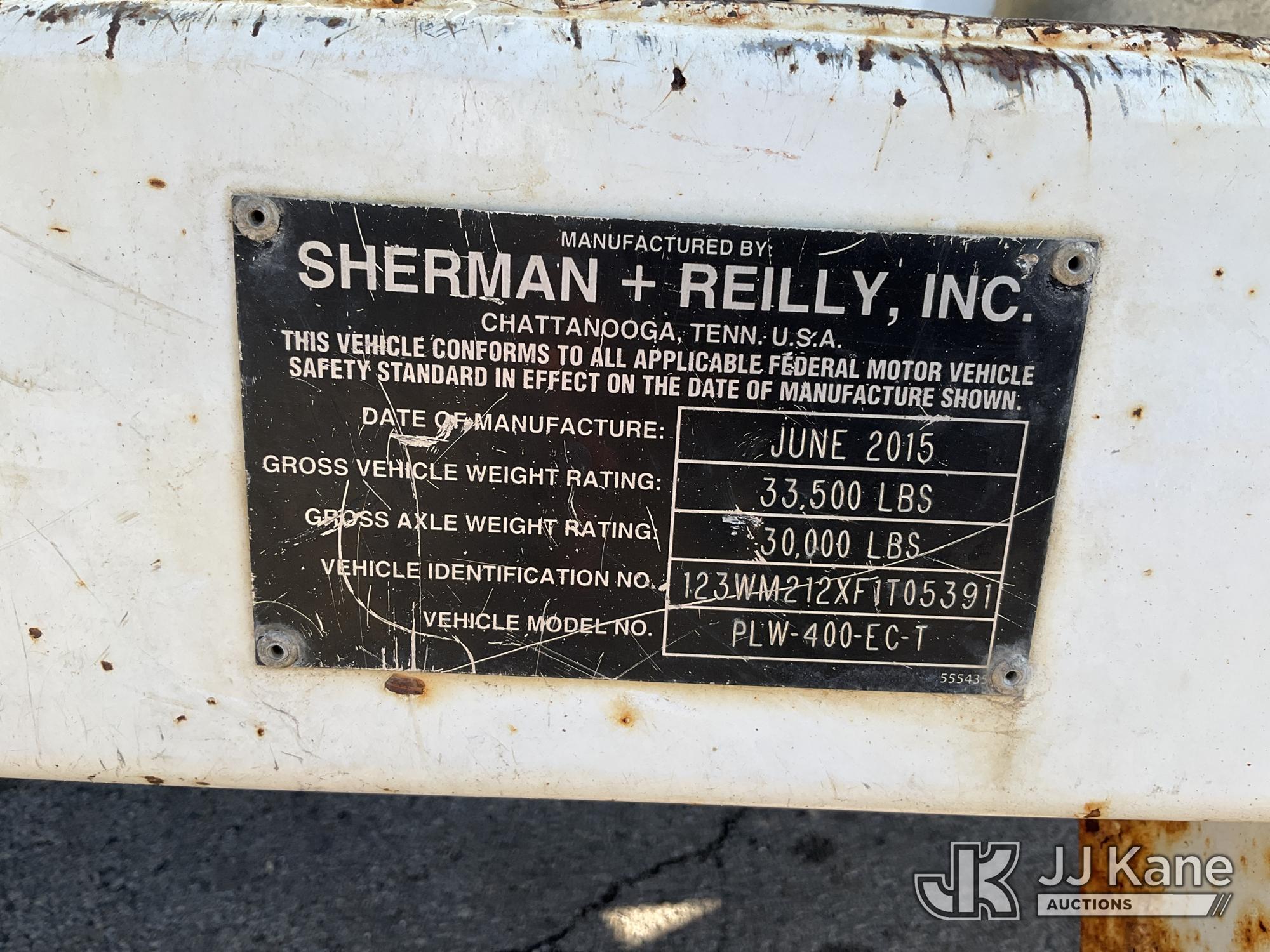 2015 Sherman & Reilly PLW-400-EC-T