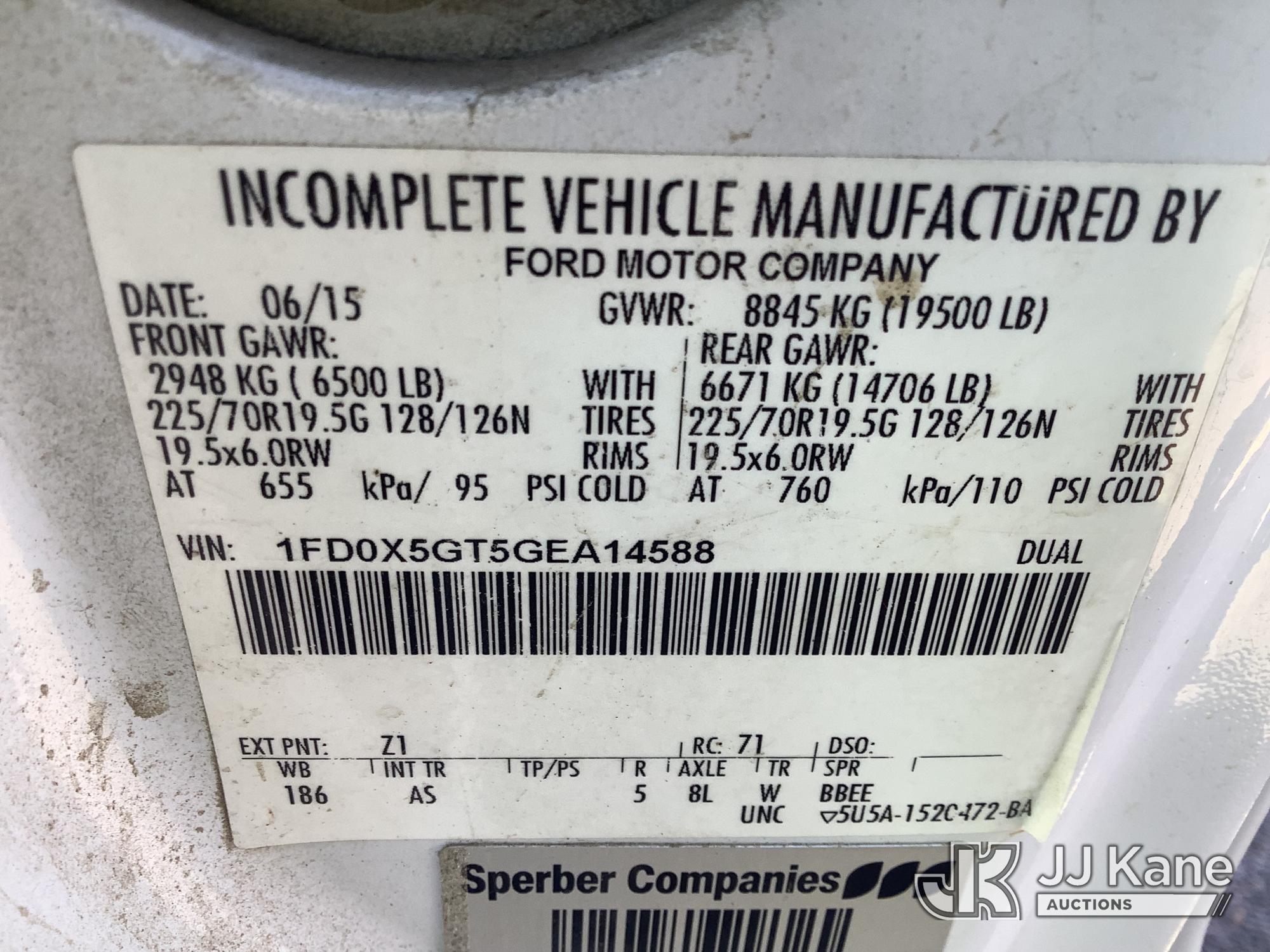 2016 Ford F550