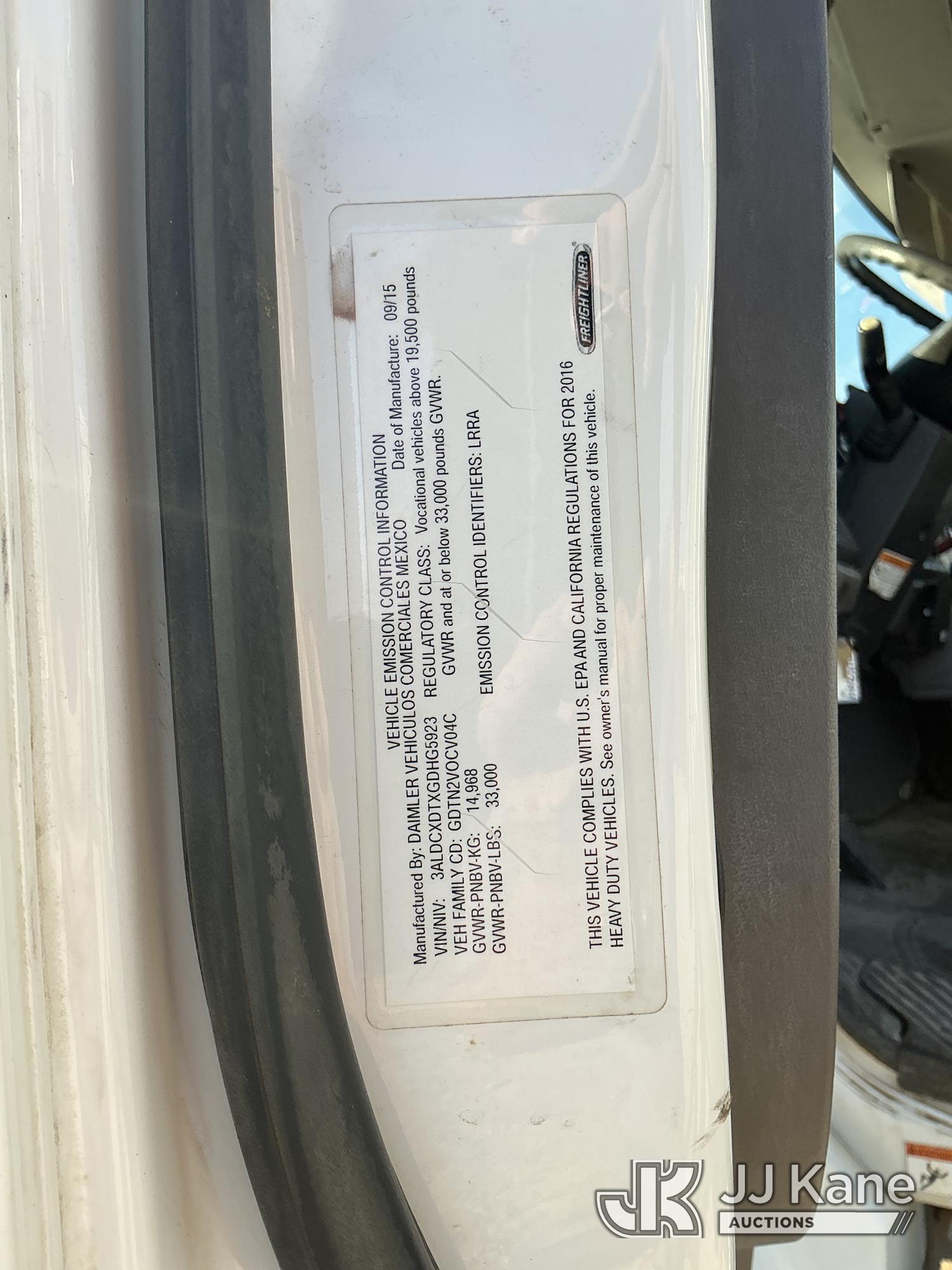2016 Freightliner M2 106 MEDIUM DUTY