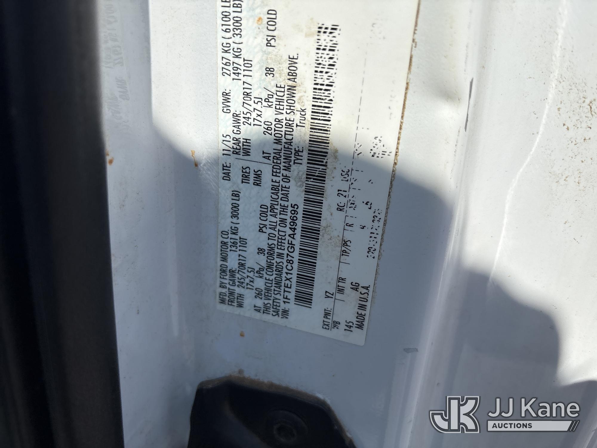 2016 Ford F150