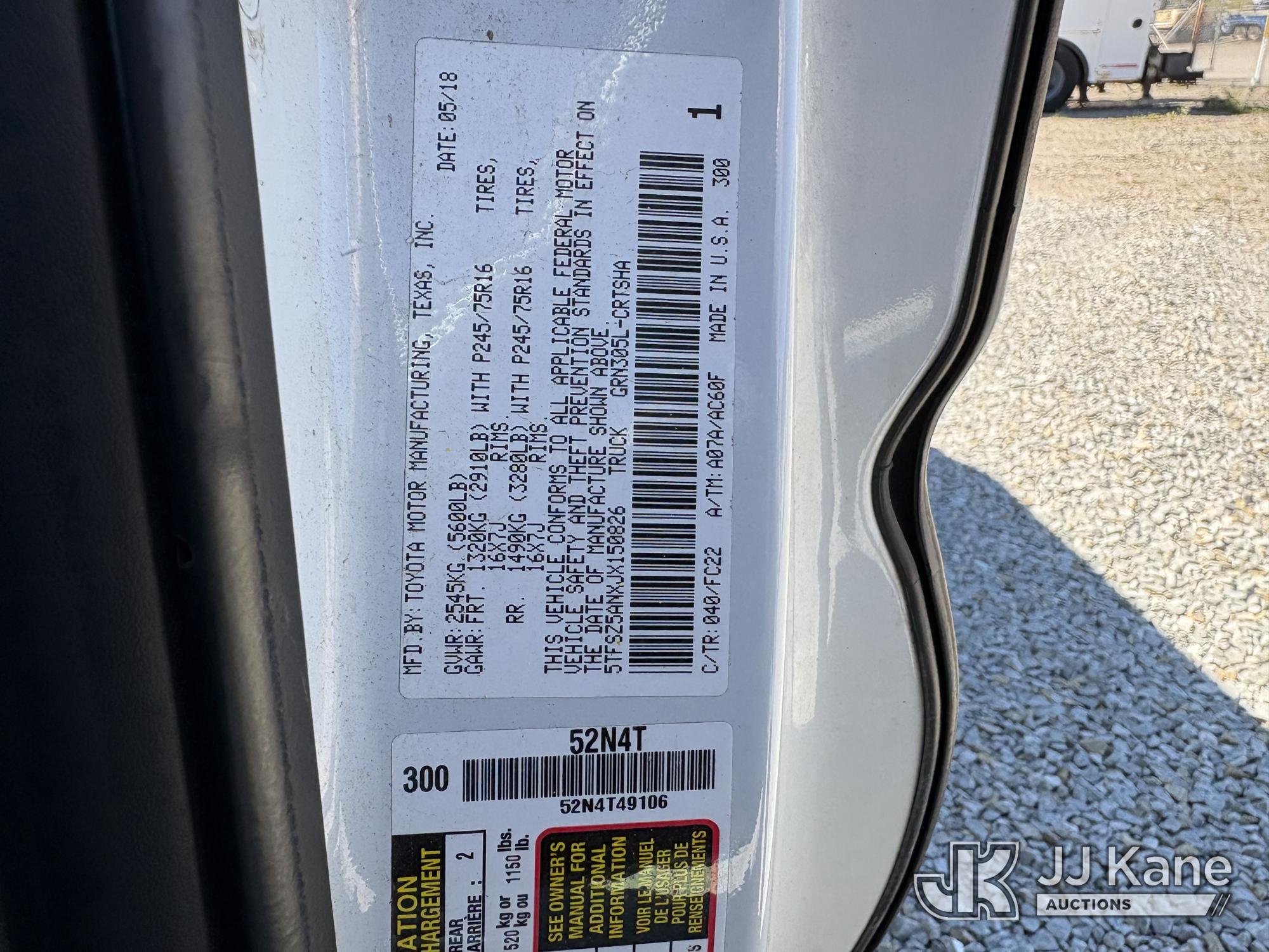 2018 Toyota Tacoma 4x4