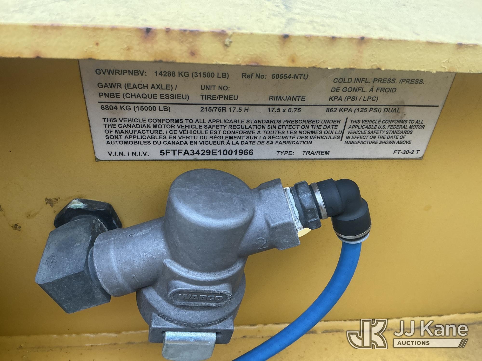 2014 Felling Trailers, Inc. FT-30-2 TBT
