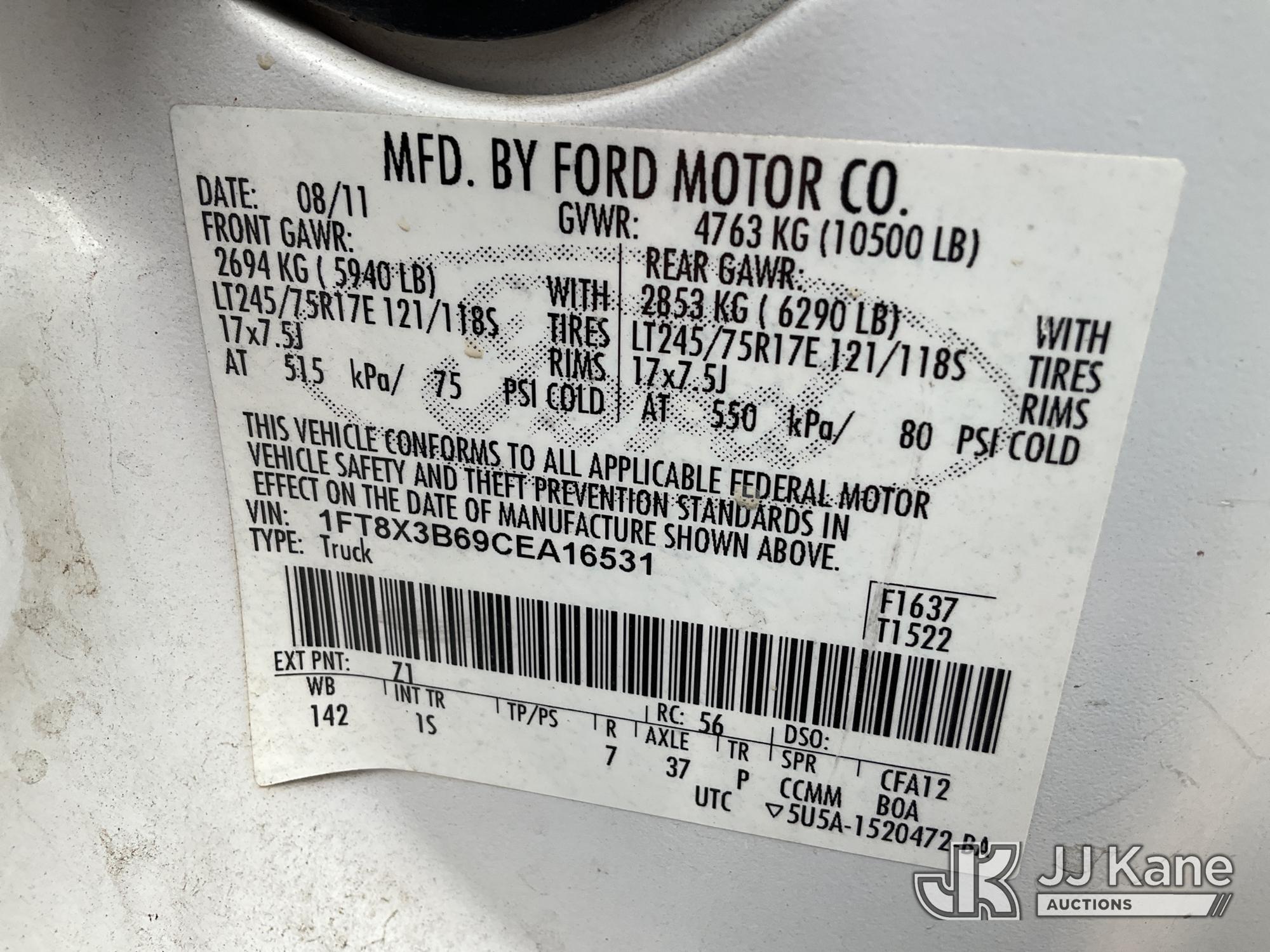 2012 Ford F350 4x4